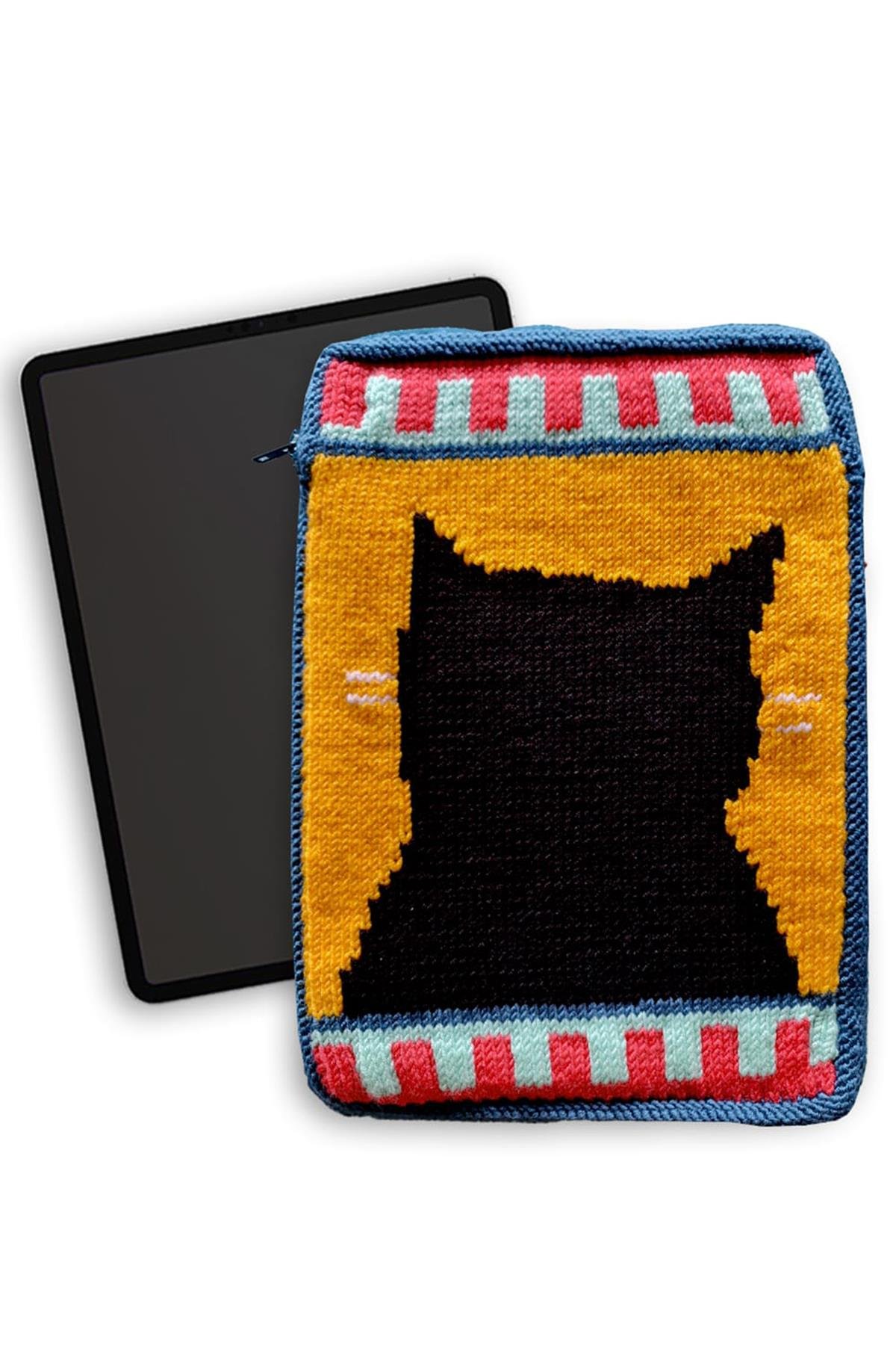 Zone Design El Örgüsü  Laptop / Tablet Kılıfı - Kedü