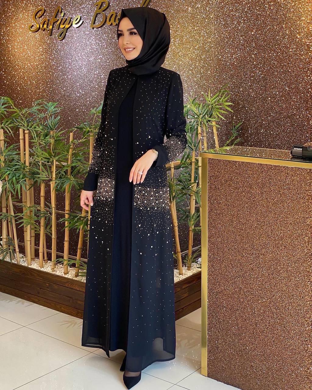Safiye Başol İkili Abaya Takım