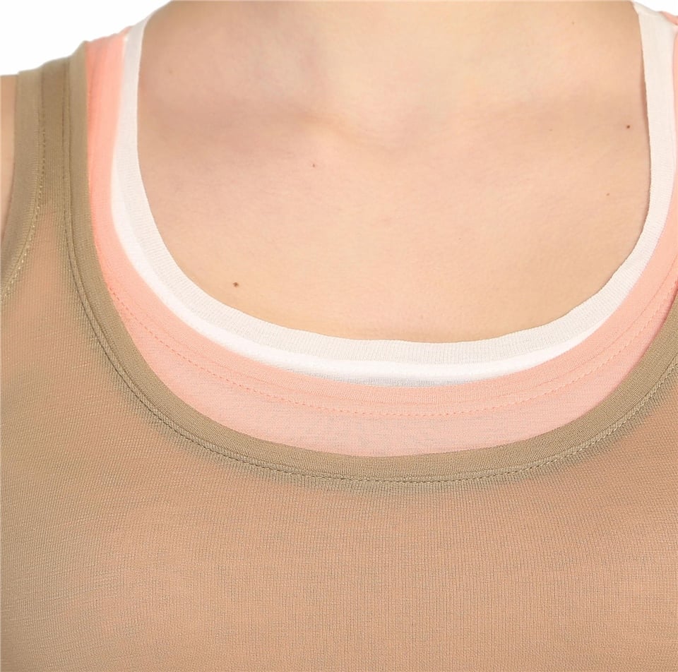 3'lü T-shirt - Vizon