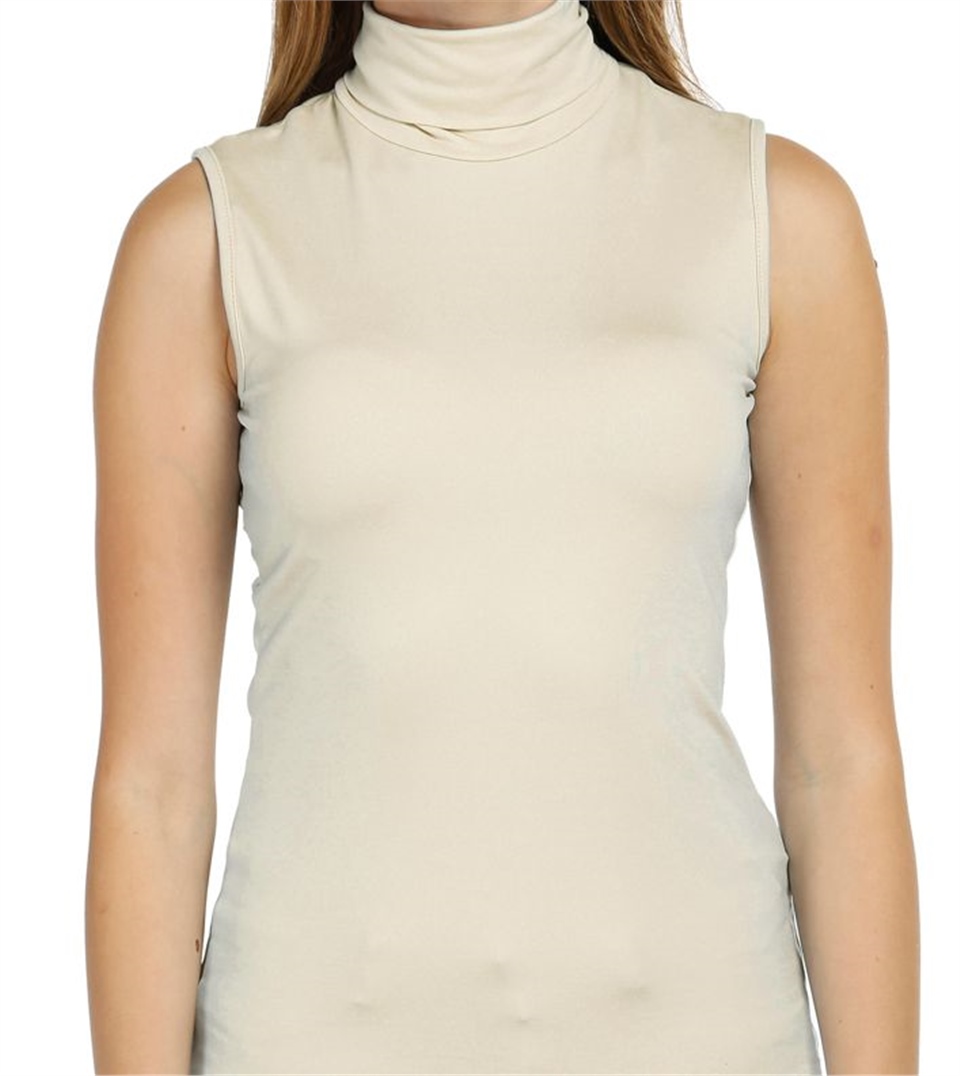 Basic Boğazlı Üst - Kum