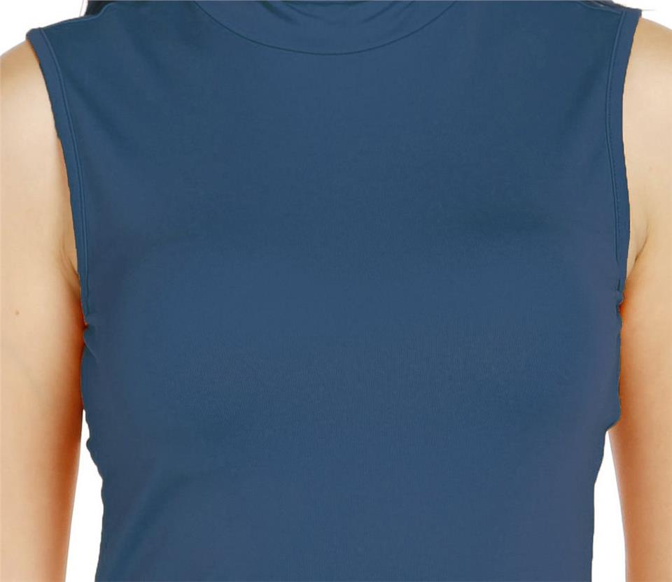 Basic Boğazlı Üst - Koyu Mavi