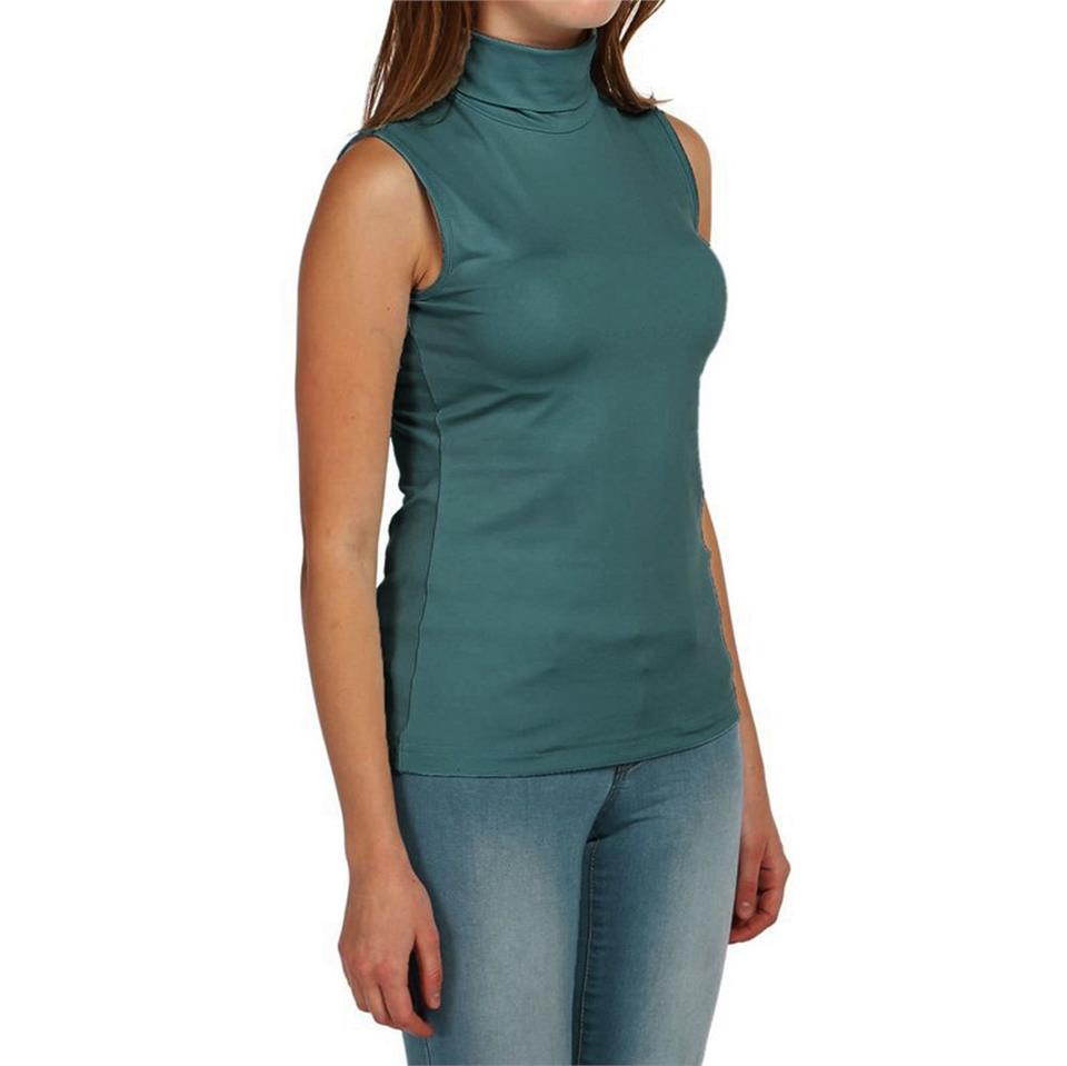 Basic Boğazlı Üst - Petrol