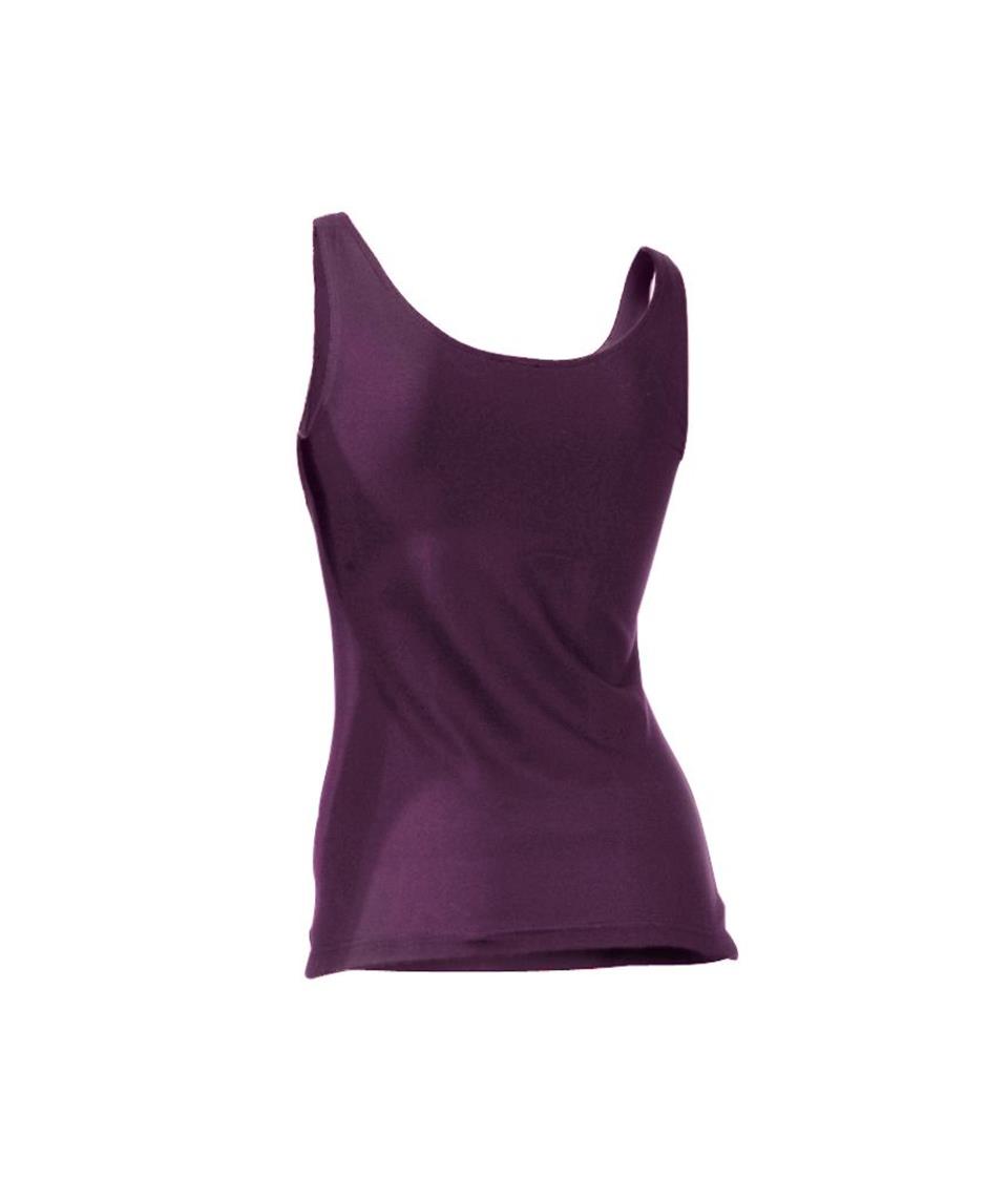 Basic Fit Tişört - Patlıcan