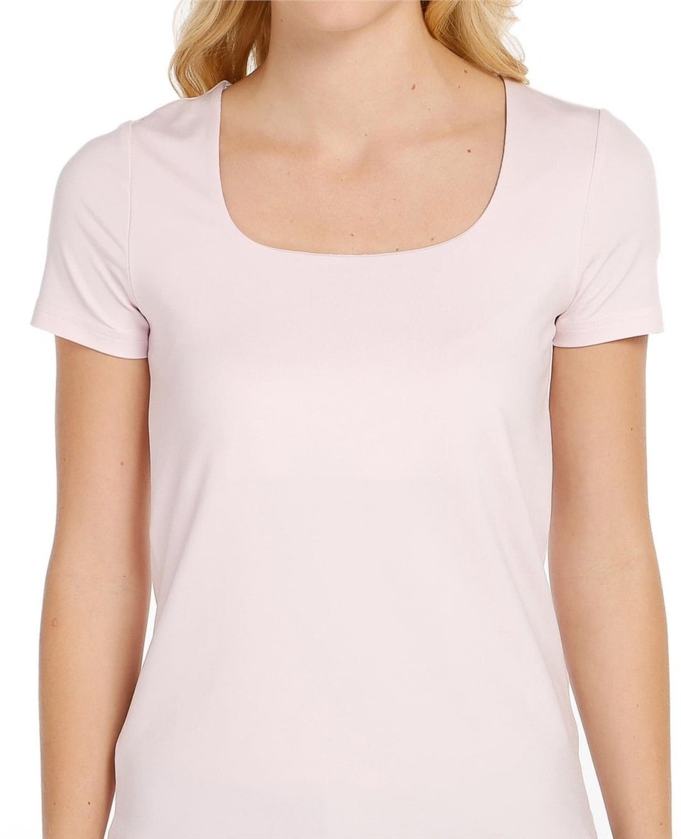 Basic Jersey Tişört - Gül Kurusu