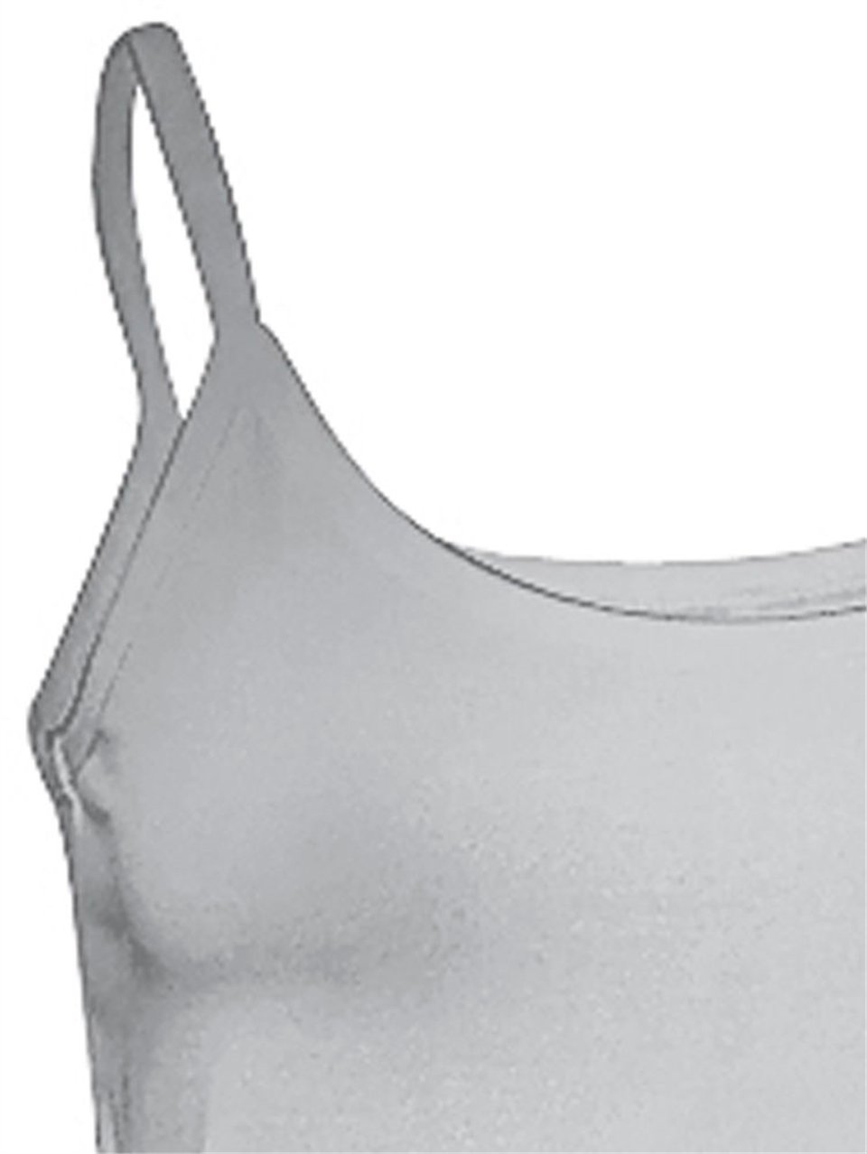 Basic T-shirt Atlet - Gri