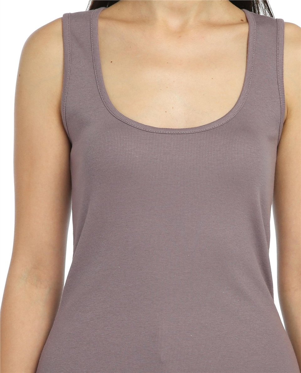 Basic Tişört - Eflatun