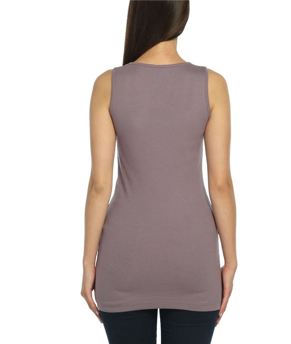 Basic Tişört - Eflatun