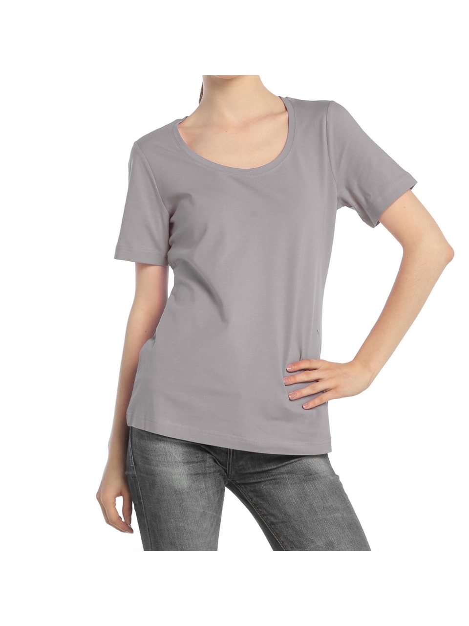 Basic Tişört - Gri