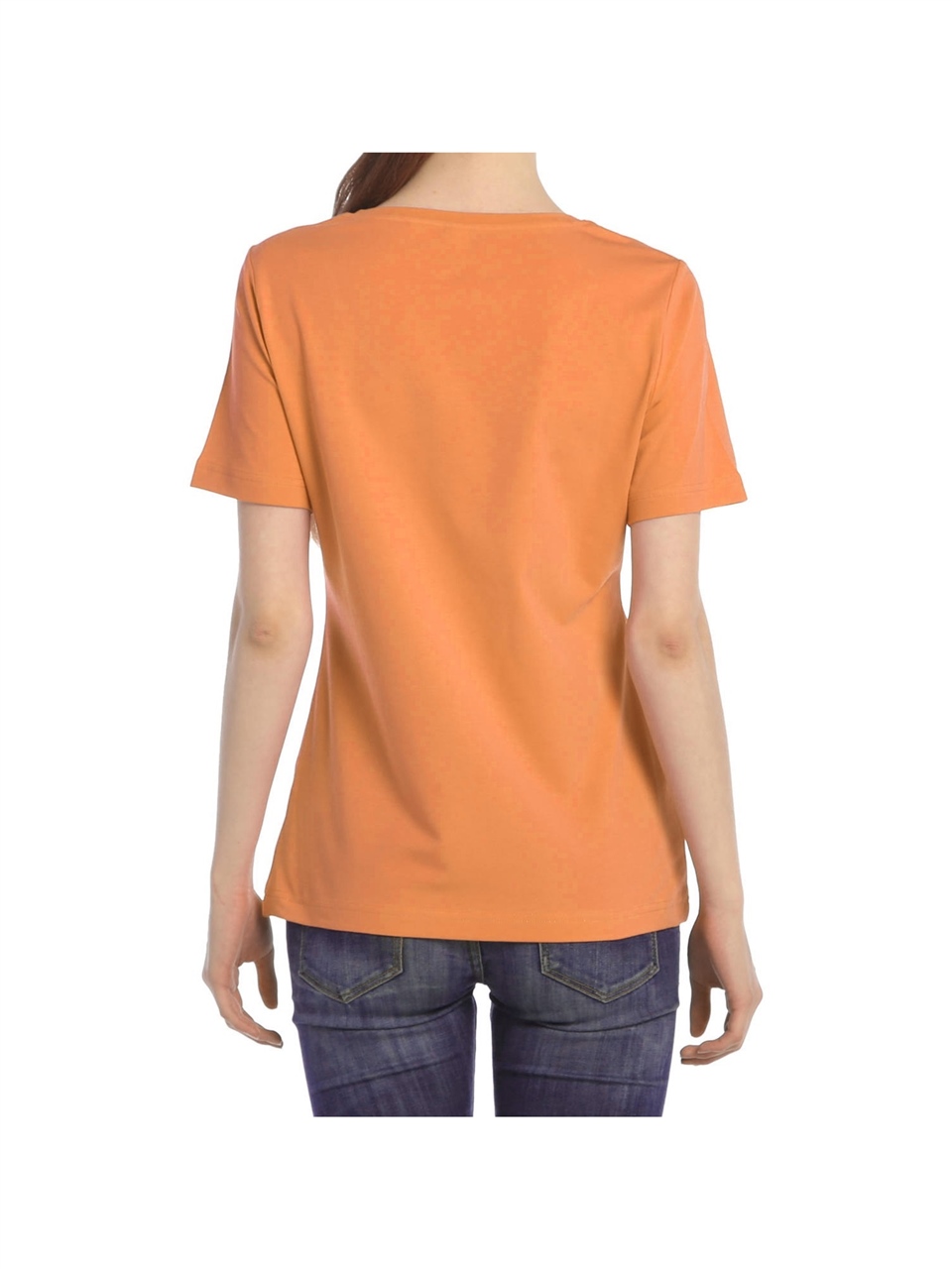Basic Tişört - Turuncu