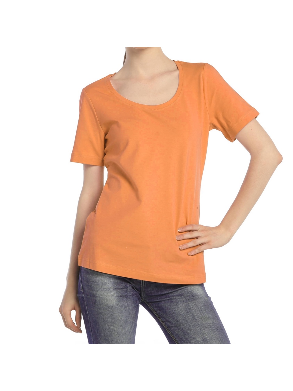 Basic Tişört - Turuncu