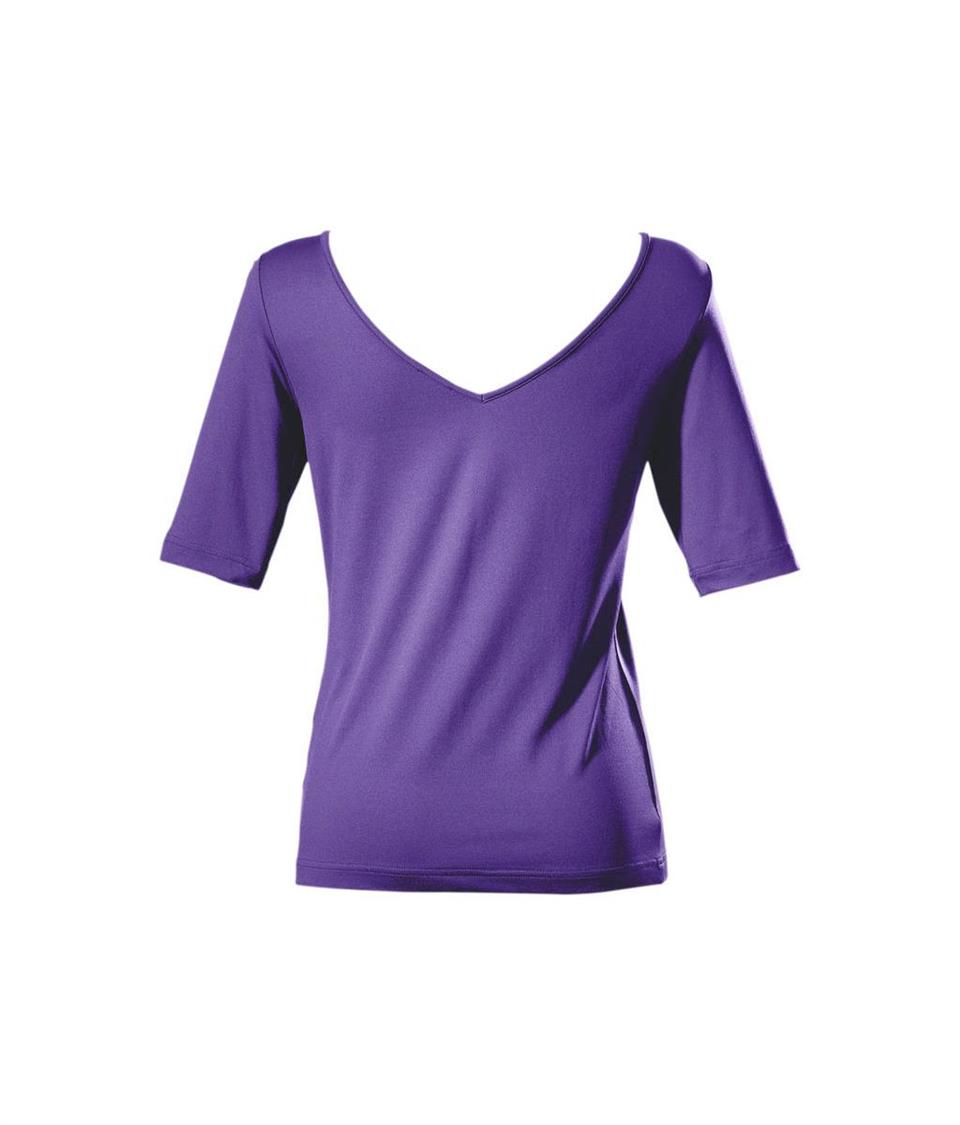 Basic Tişört - Lila