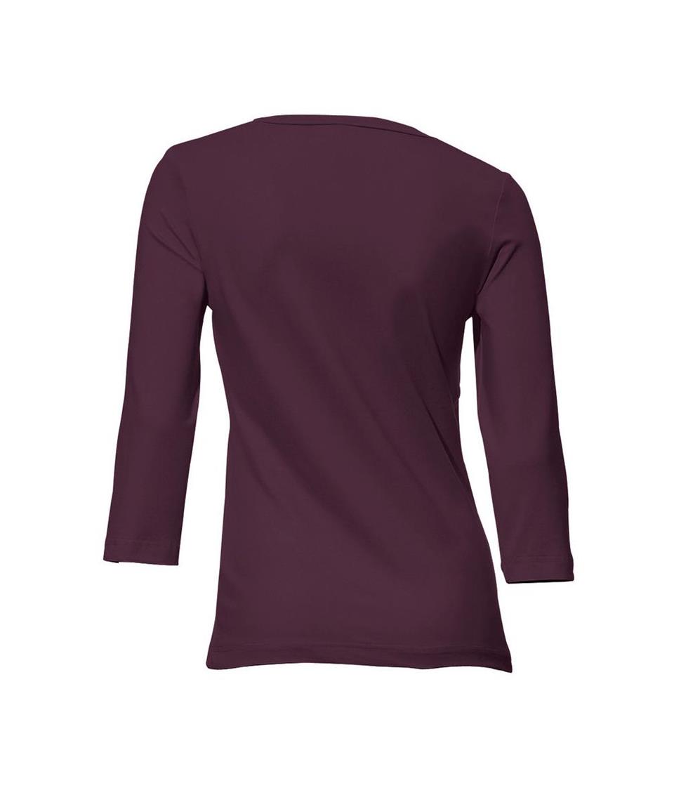 Basic Tişört - Patlıcan