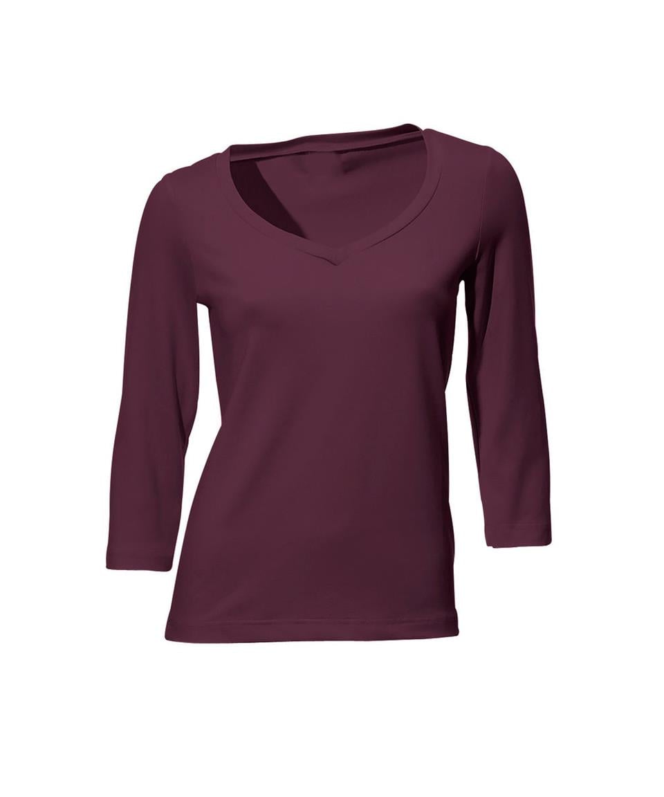 Basic Tişört - Patlıcan