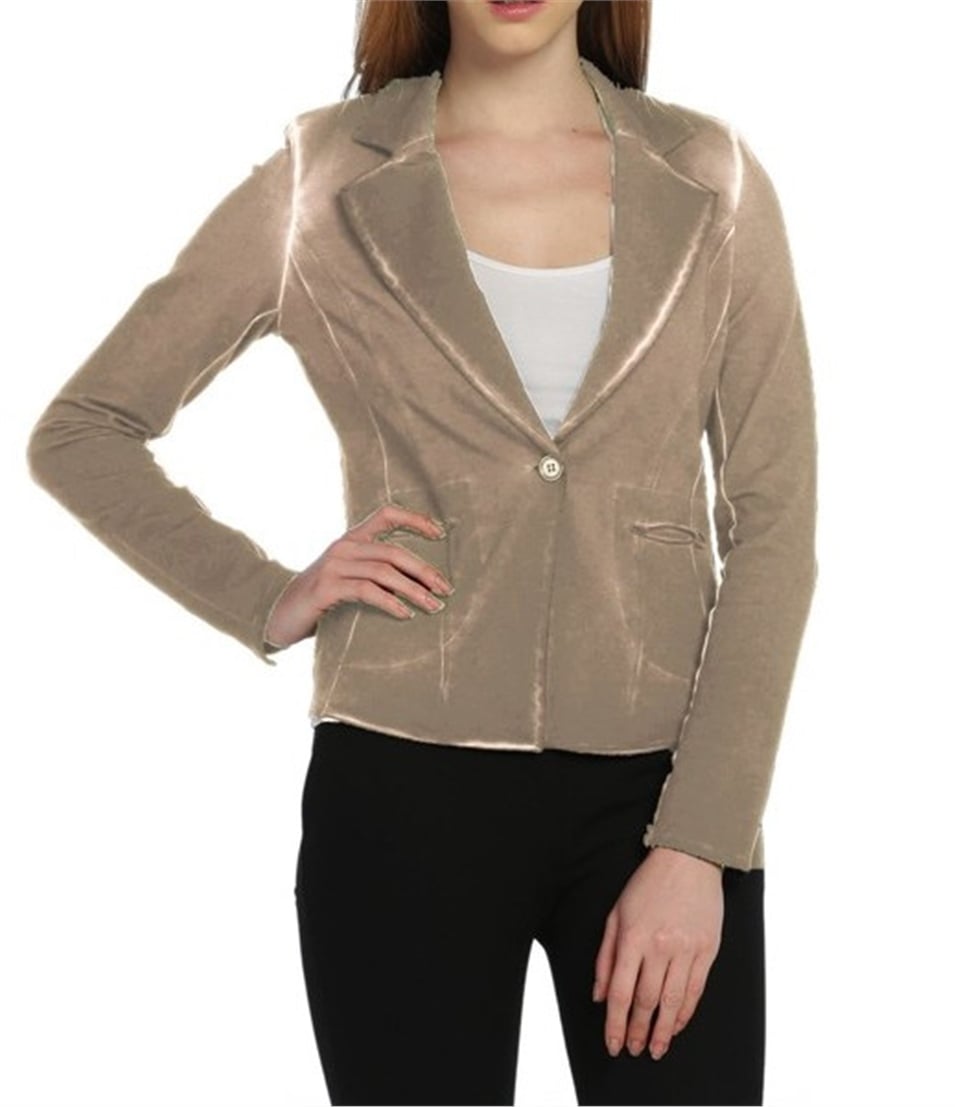 Blazer Ceket - Kum