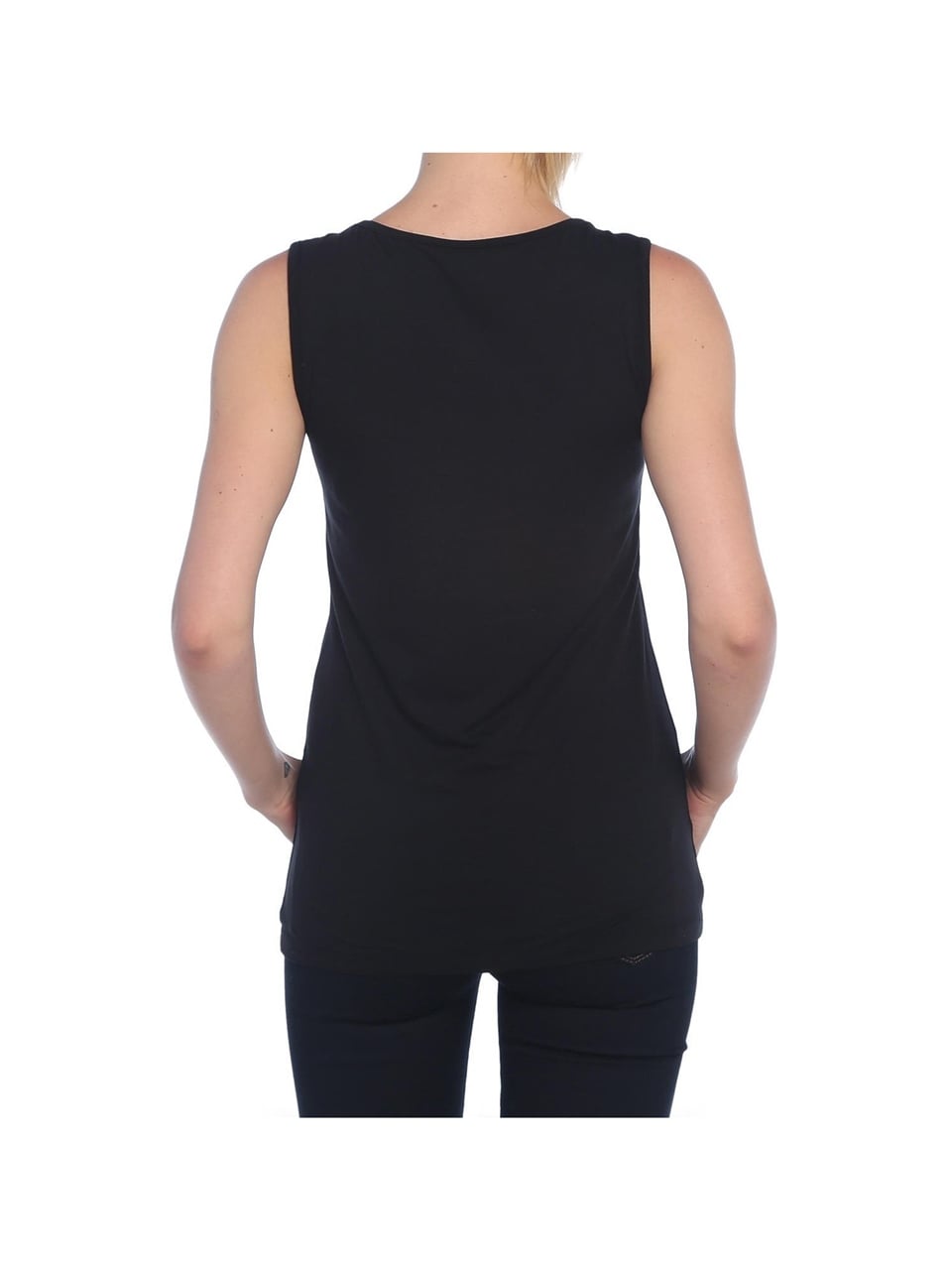 Boncuklu T-shirt - Siyah