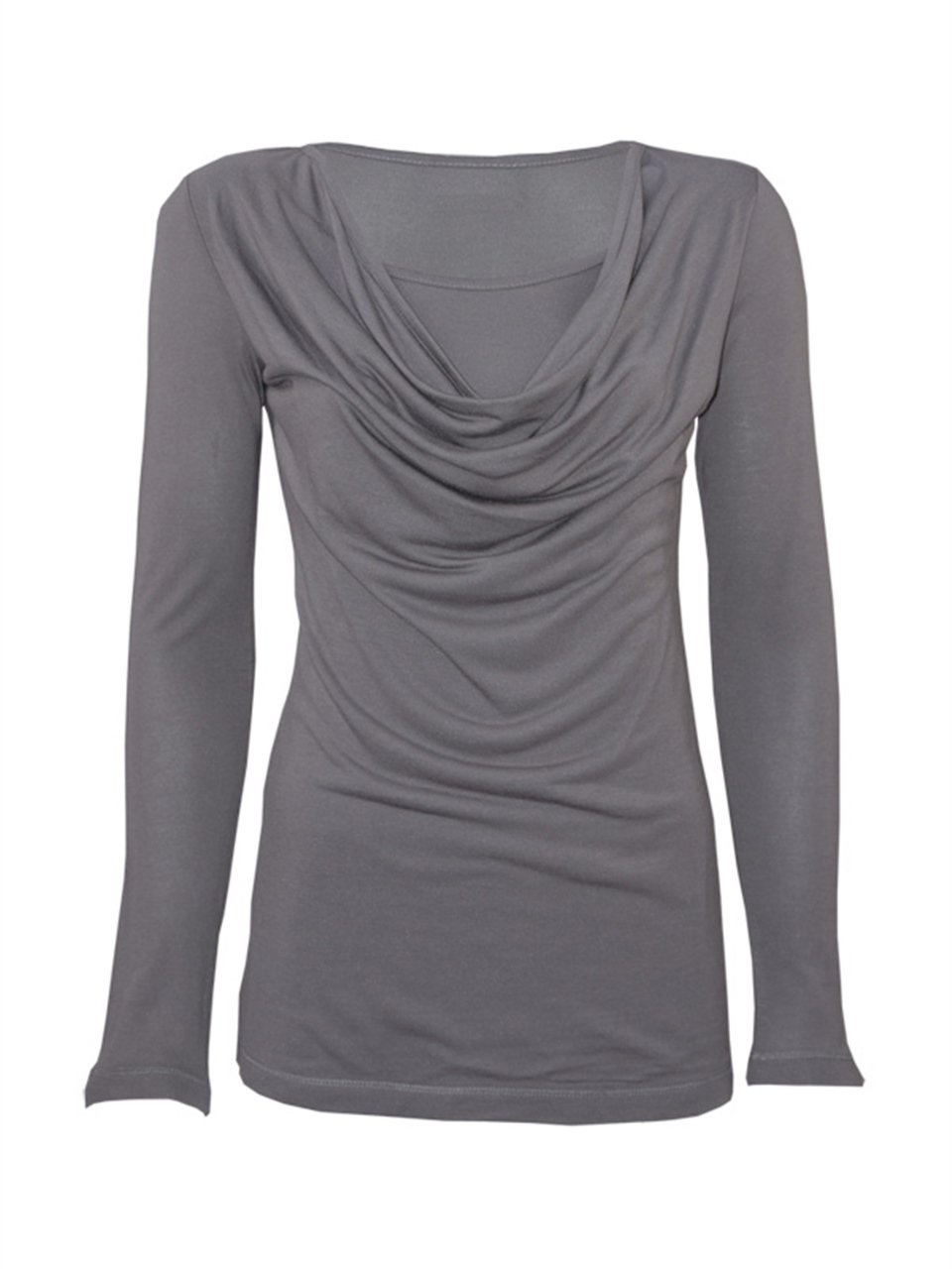 Degaje yaka T-shirt - Gri