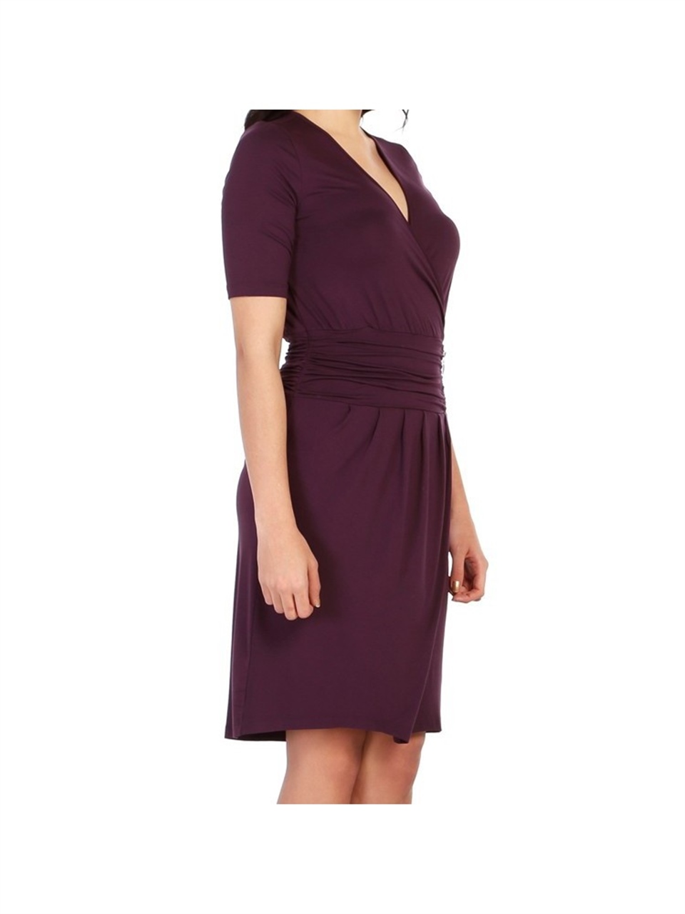 Jersey Elbise - Lila