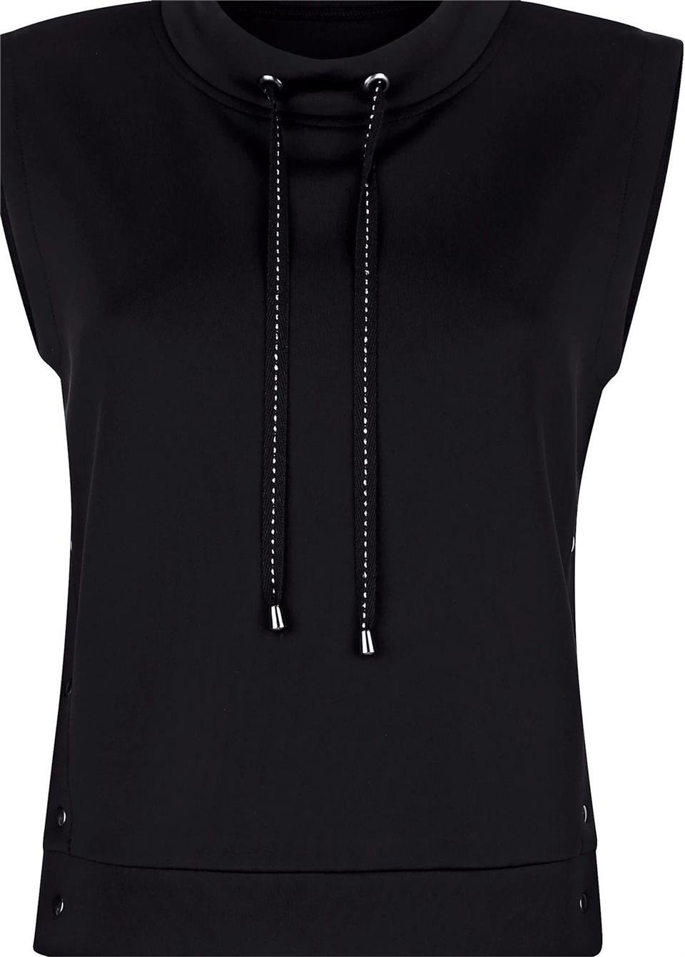 Kolsuz Sweatshirt - Siyah