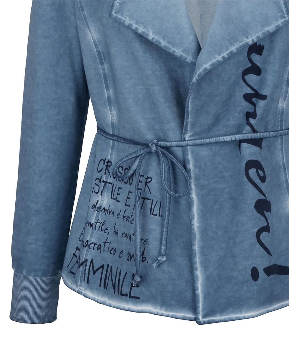 Sweat Ceket - Mavi