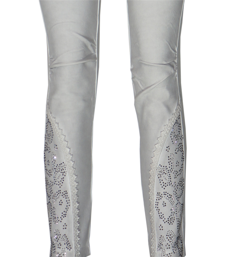 Taşlı Pantolon - Gri