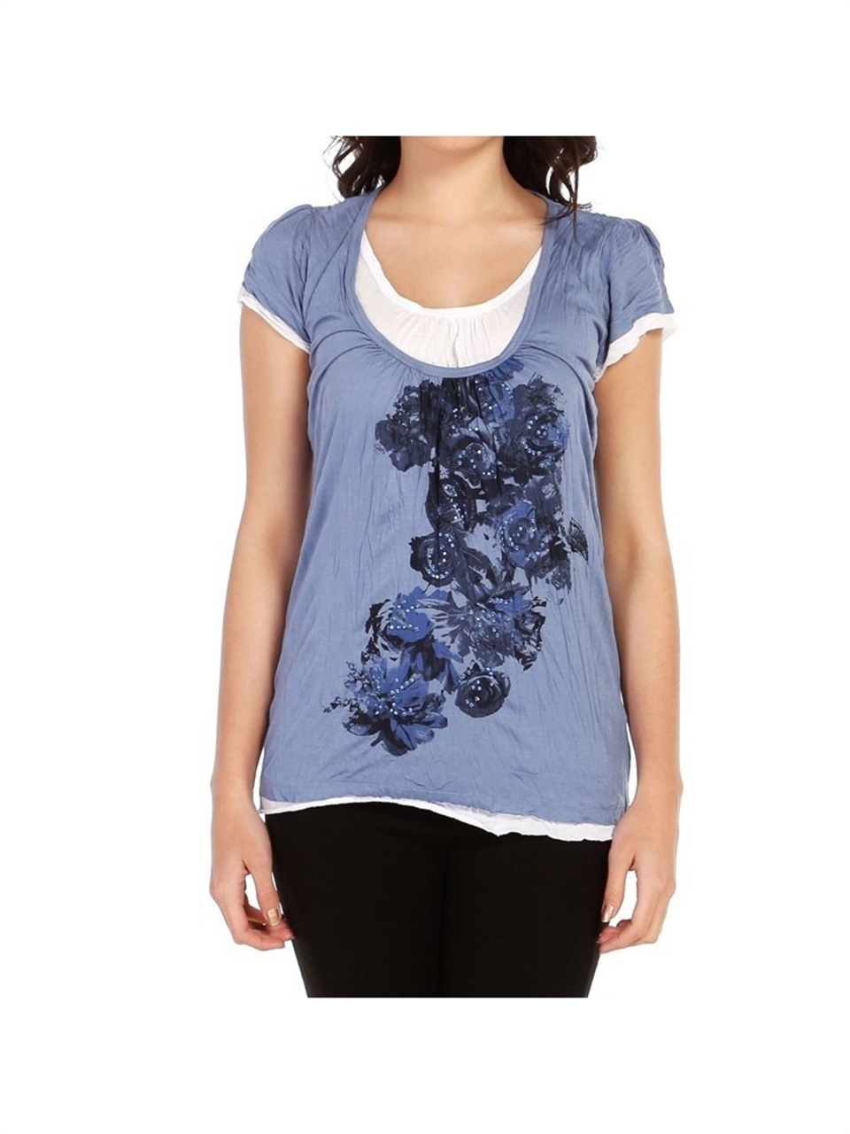 Trend T-shirt - Mavi