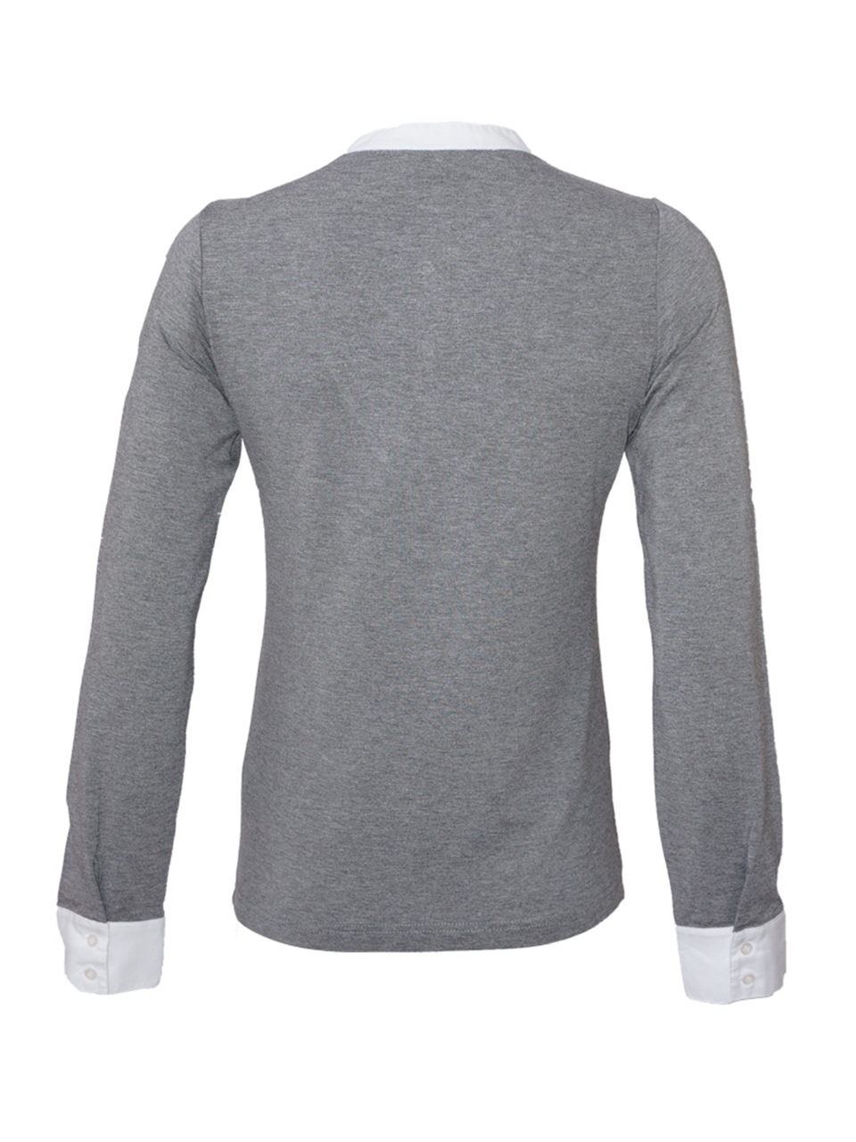 Uzun Kollu T-shirt - Gri