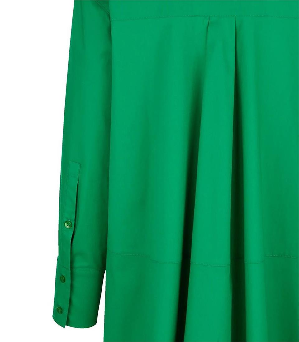 Uzun Rahat Gömlek - Yeşil