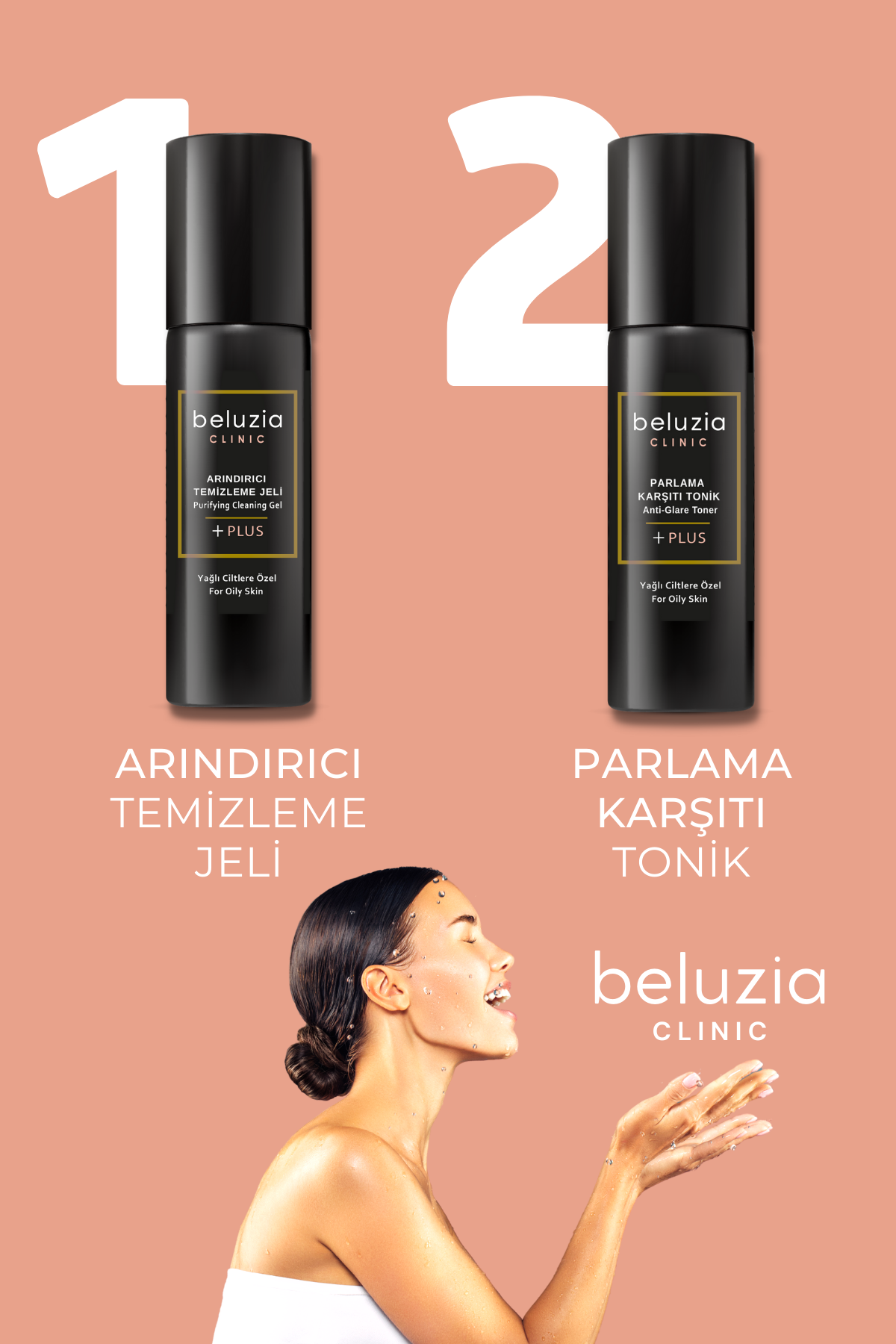 Beluzia - Beluzia Clinic Yağlı Ciltlere Özel Arındırıcı Temizleme Jeli