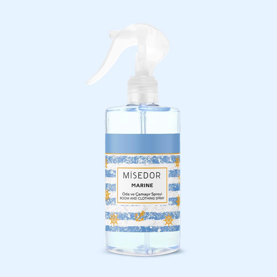 Misedor - Misedor 2 li Set Marine Oda Kokusu ve Çamaşır Parfümü 330 ml | Misedor