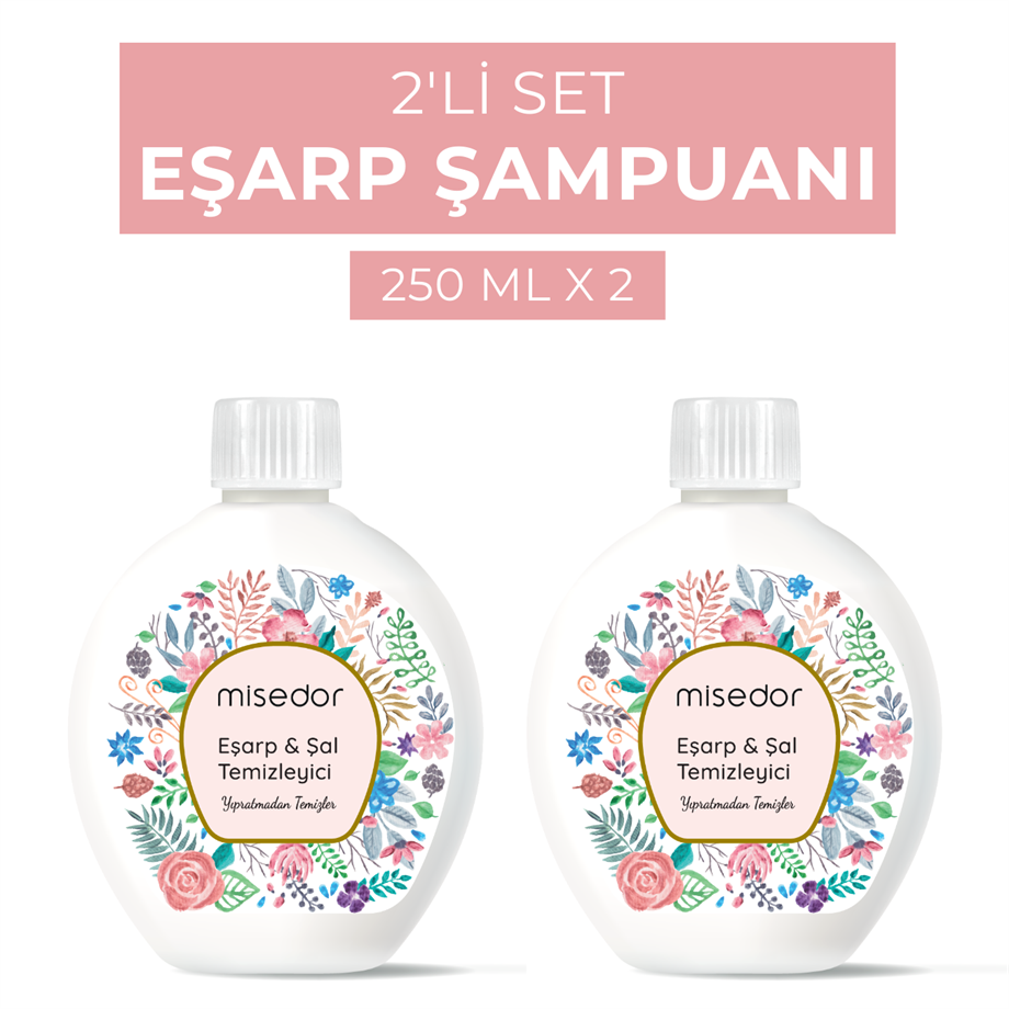Misedor - Misedor 2'li Set Eşarp Şampuanı 250 ml | Misedor