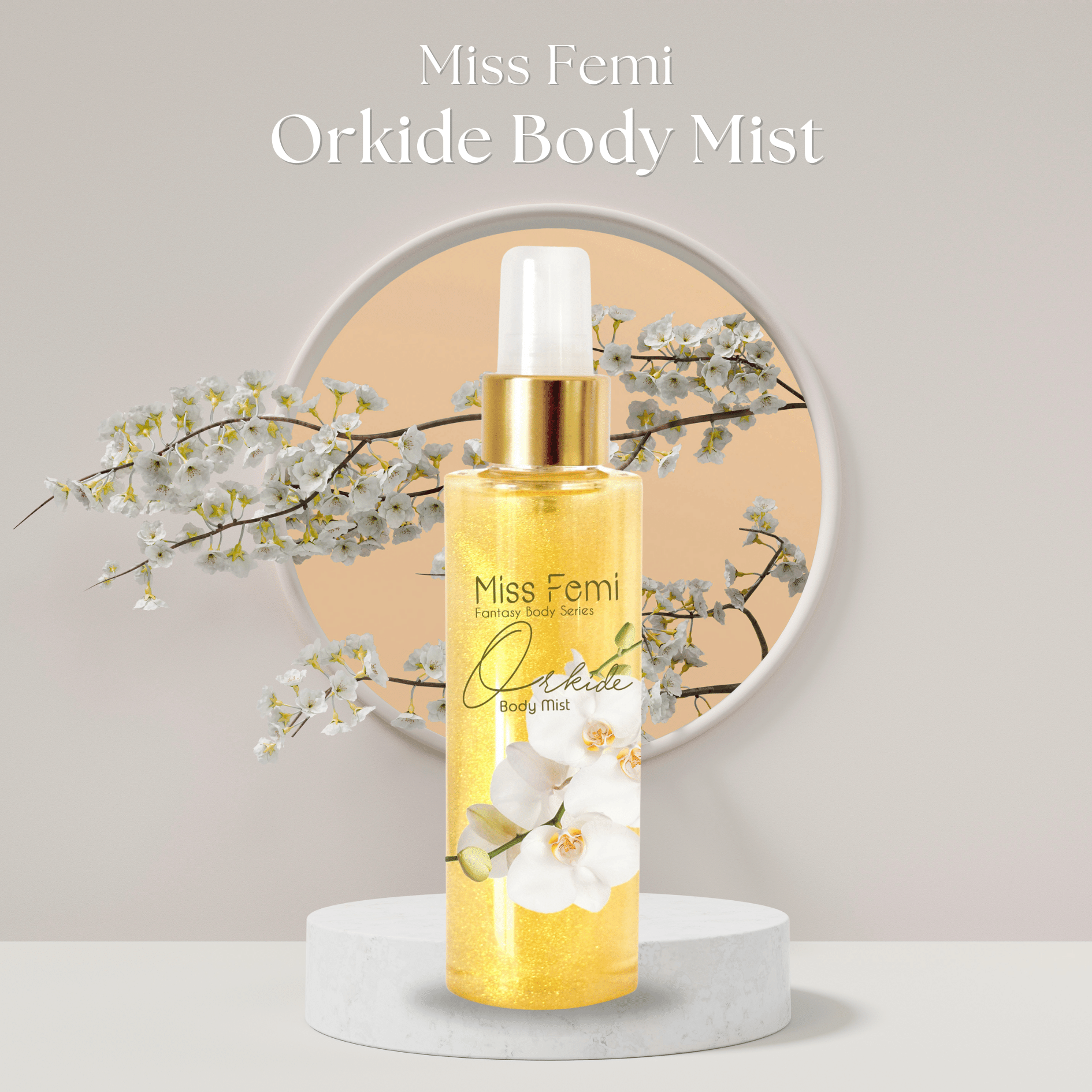 Misedor - Misedor Gold Orkide Vücut Spreyi 150 ml | Misedor