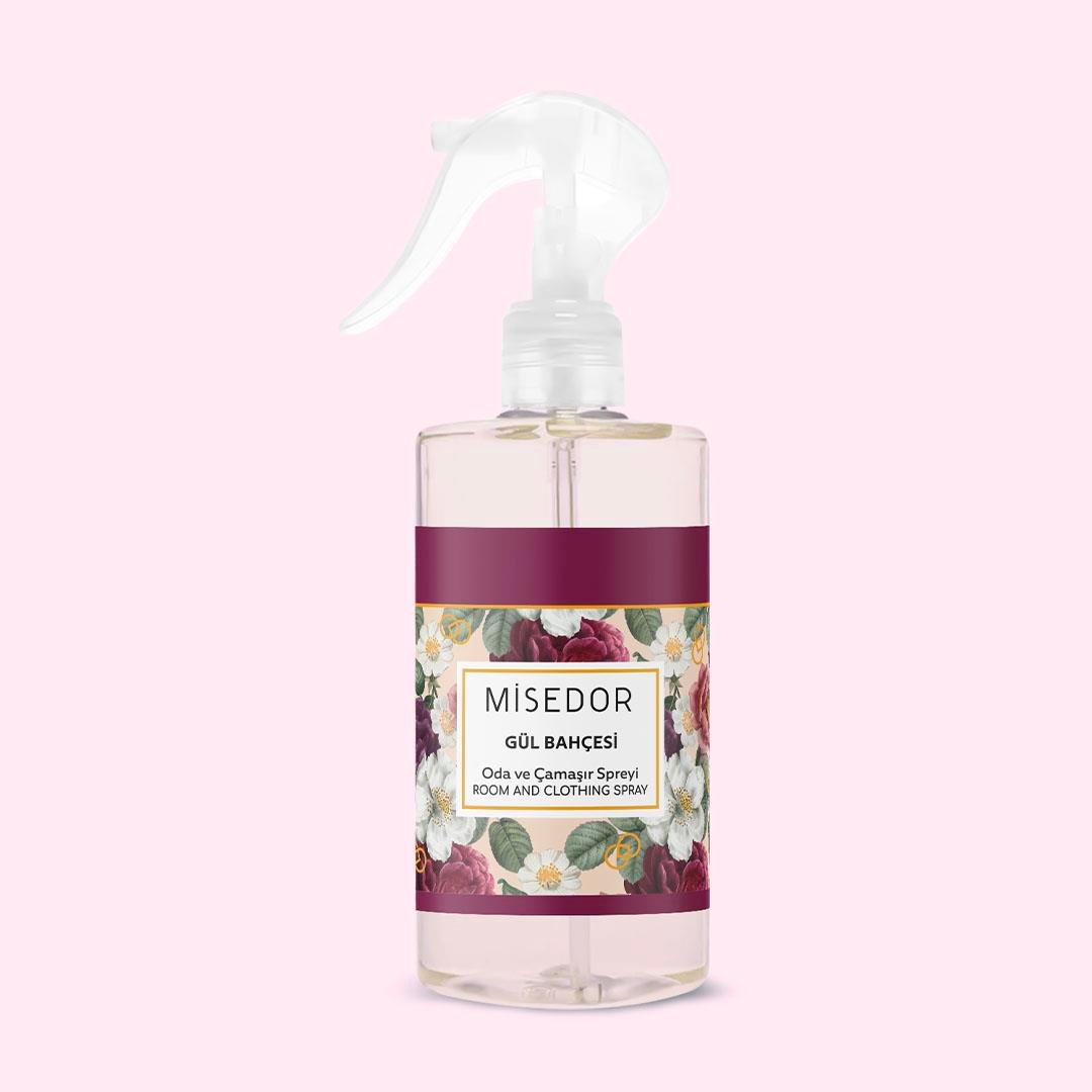 Misedor - Misedor Gül Bahçesi Oda Kokusu ve Çamaşır Parfümü 330 ml | Misedor