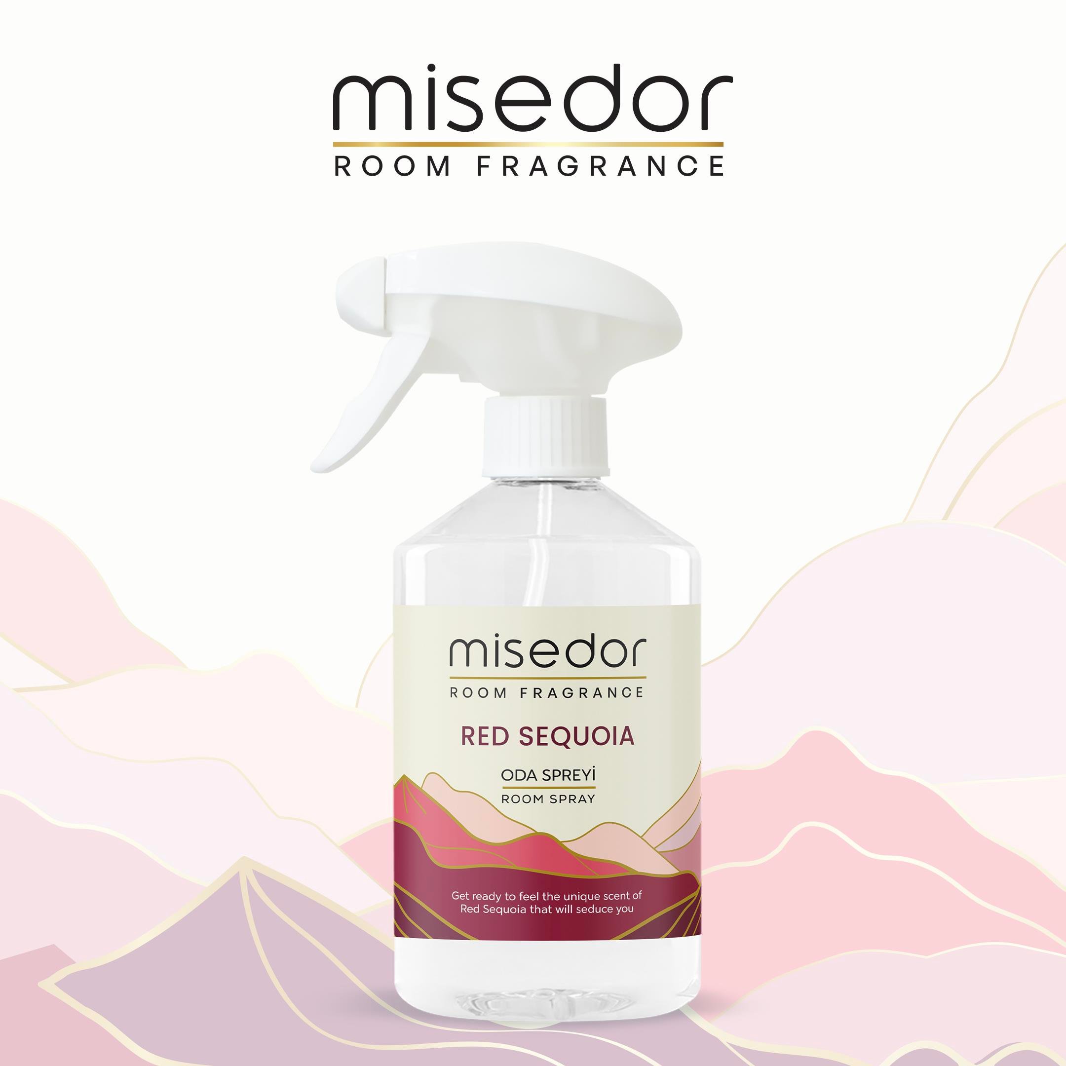 Misedor - Misedor Red Sequoia Oda ve Çamaşır Spreyi 500 ml | Misedor