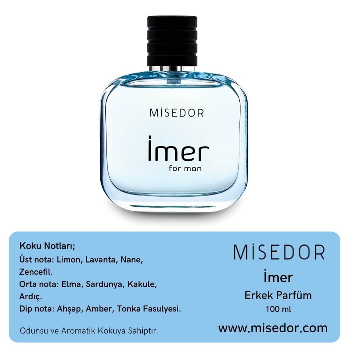 MisedorKadın & Erkek Parfümleri - MisedorMisedor İmer Edp 100 ml Erkek Parfüm