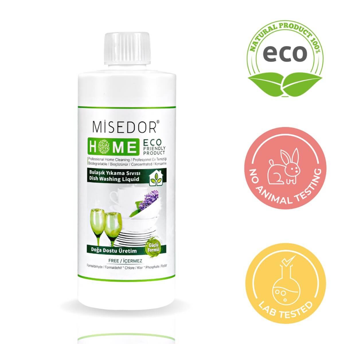 MisedorDoğal Bulaşık Yıkama Sıvısı - MisedorMisedor 3 lü Set  Doğal Elde Bulaşık Yıkama Deterjanı 500 ml