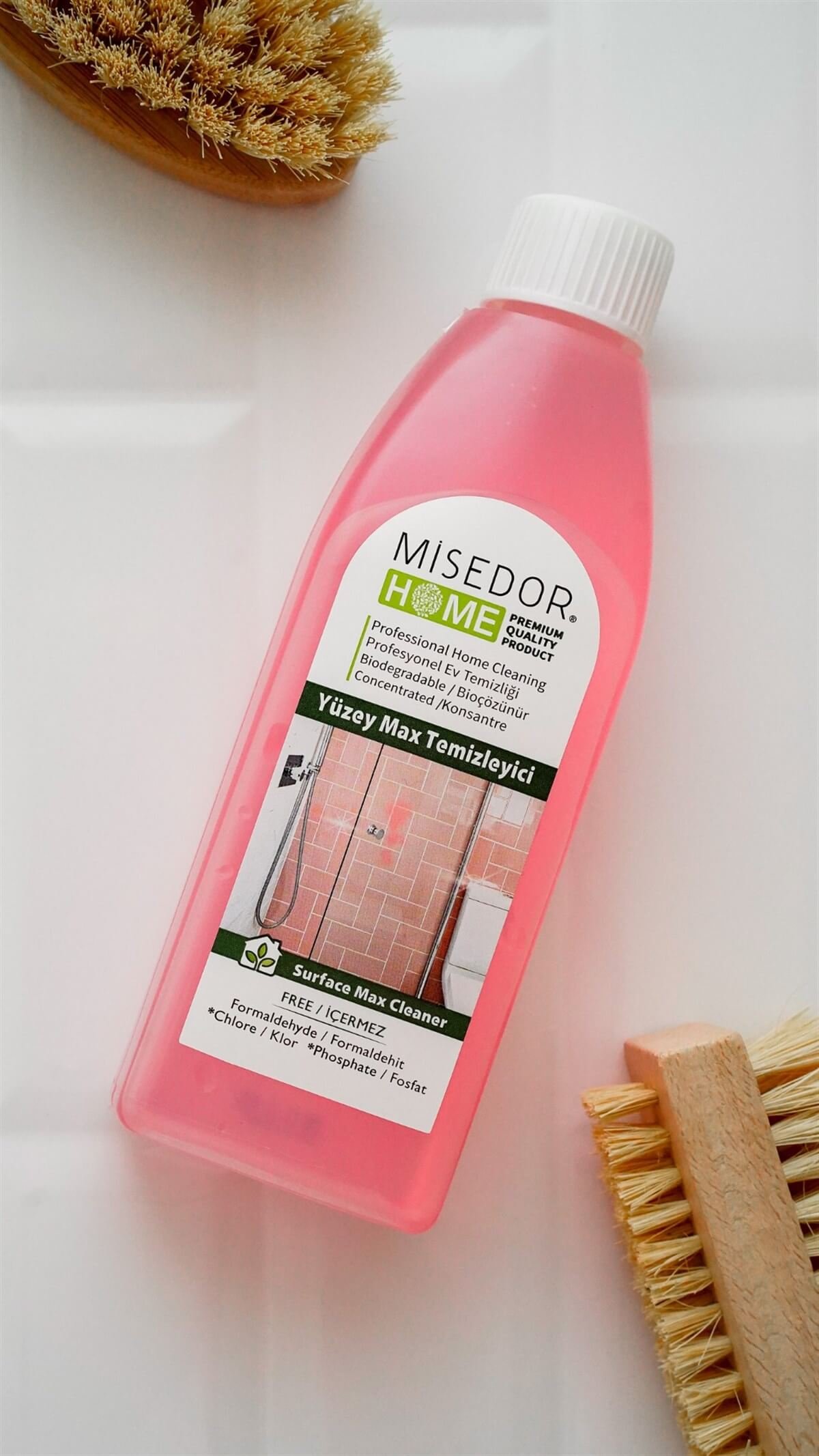 MisedorYüzey Max Derz ve Kireç Temizleyici - MisedorMisedor 3 lü Set Doğal Yüzey max Derz ve Kireç Temizleyici 400 ml