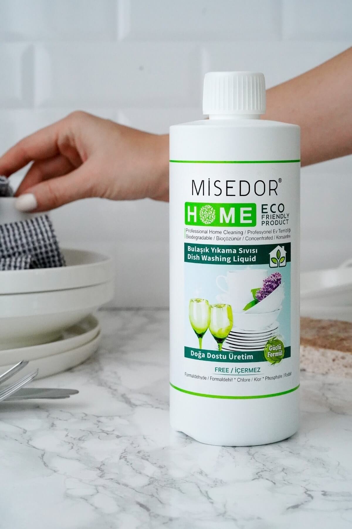 MisedorDoğal Bulaşık Yıkama Sıvısı - MisedorMisedor 3 lü Set  Doğal Elde Bulaşık Yıkama Deterjanı 500 ml