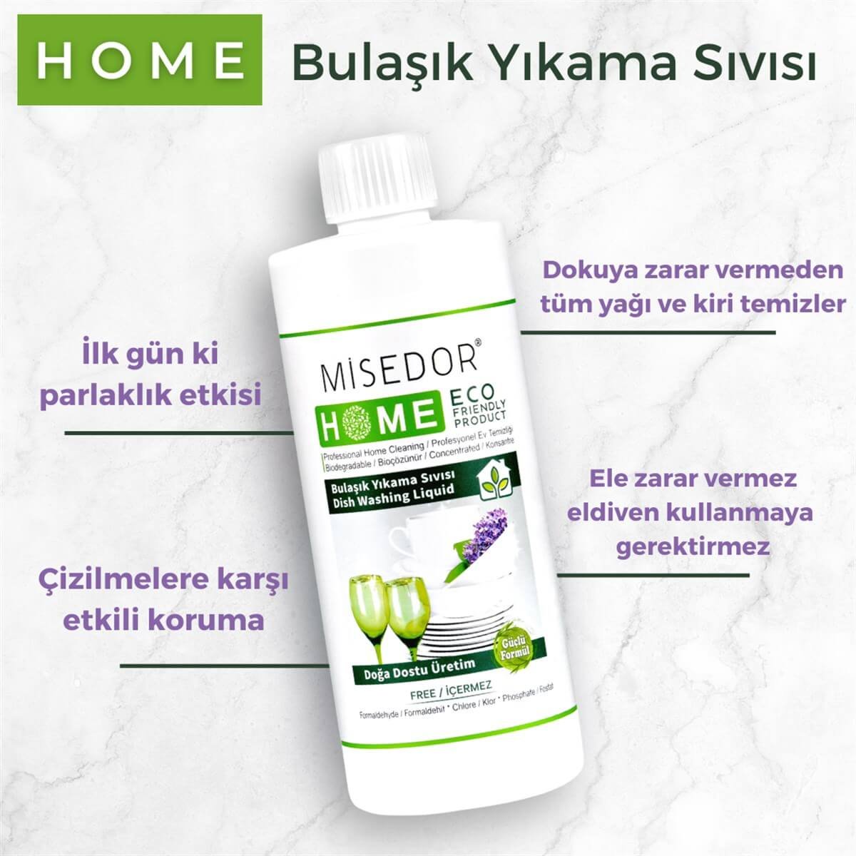 MisedorDoğal Bulaşık Yıkama Sıvısı - MisedorMisedor Doğal Bulaşık Yıkama Sıvısı 500 ml