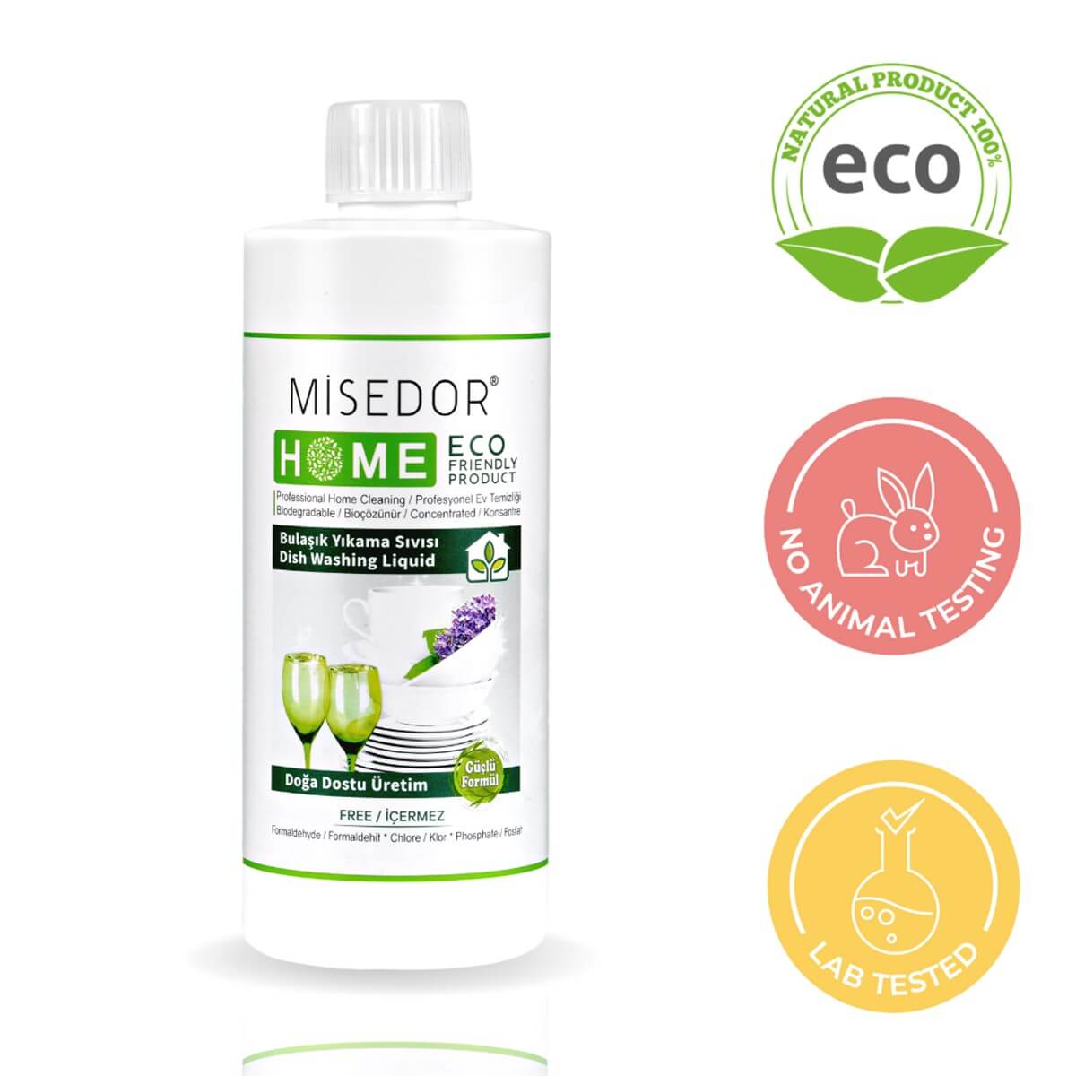 MisedorDoğal Bulaşık Yıkama Sıvısı - MisedorMisedor Doğal Bulaşık Yıkama Sıvısı 500 ml