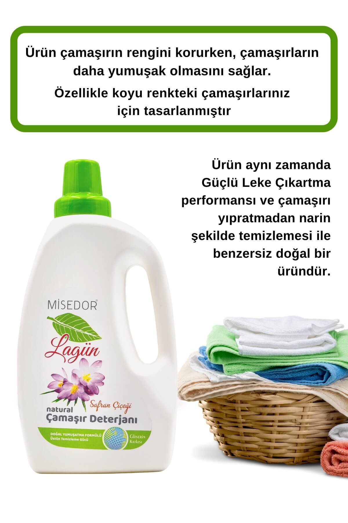 MisedorDoğal Çamaşır Deterjanı - MisedorMisedor Lagün Doğal Çamaşır Deterjanı 1.4 KG