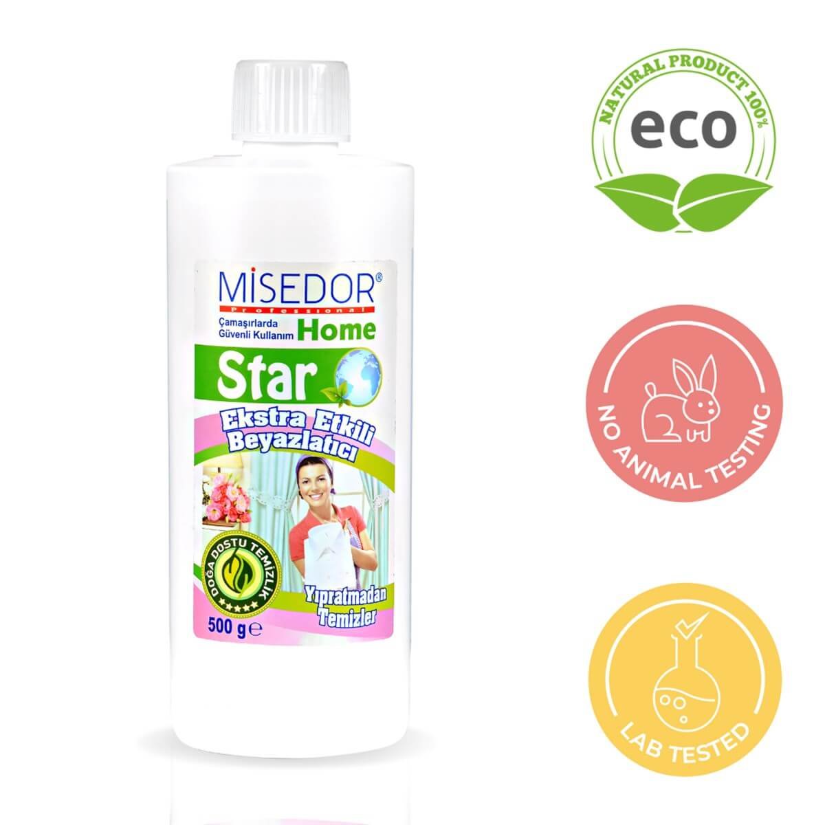 MisedorÇamaşır Beyazlatıcı - MisedorMisedor Star Ekstra Etkili Çamaşır Beyazlatıcı 500 gr