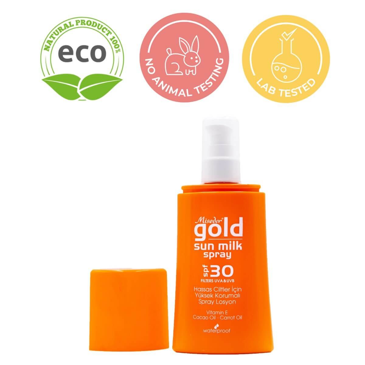 MisedorGüneş Kremi & Losyonu - MisedorMisedor Gold Natural Güneş Kremi 30 spf 200 ml