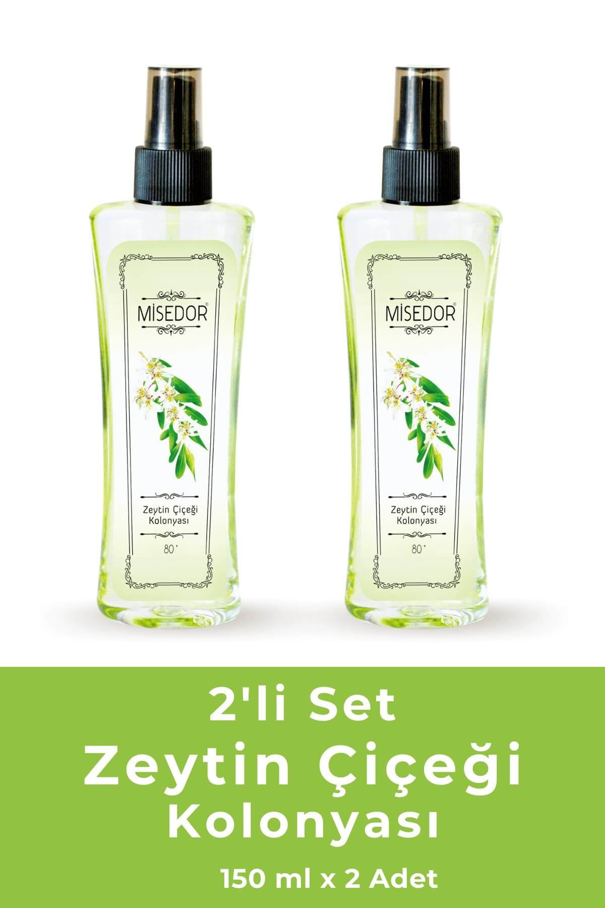 MisedorMisedor Kolonya ÇeşitleriMisedor 2 li Set Zeytin Çiçeği Kolonyası 150 ml