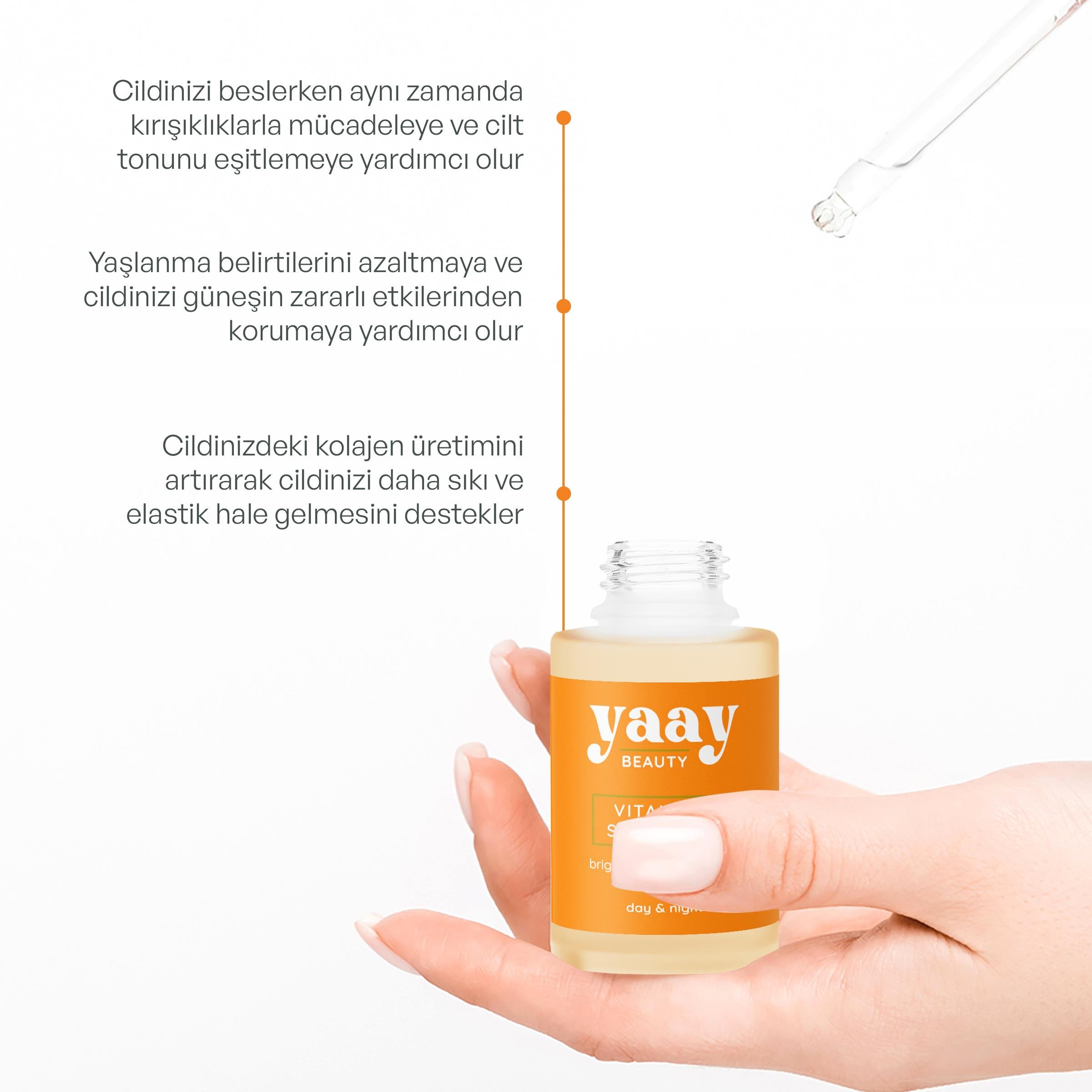 Yaay Beauty - Yaay Beauty %16 Vitamin C Serum 30 ml