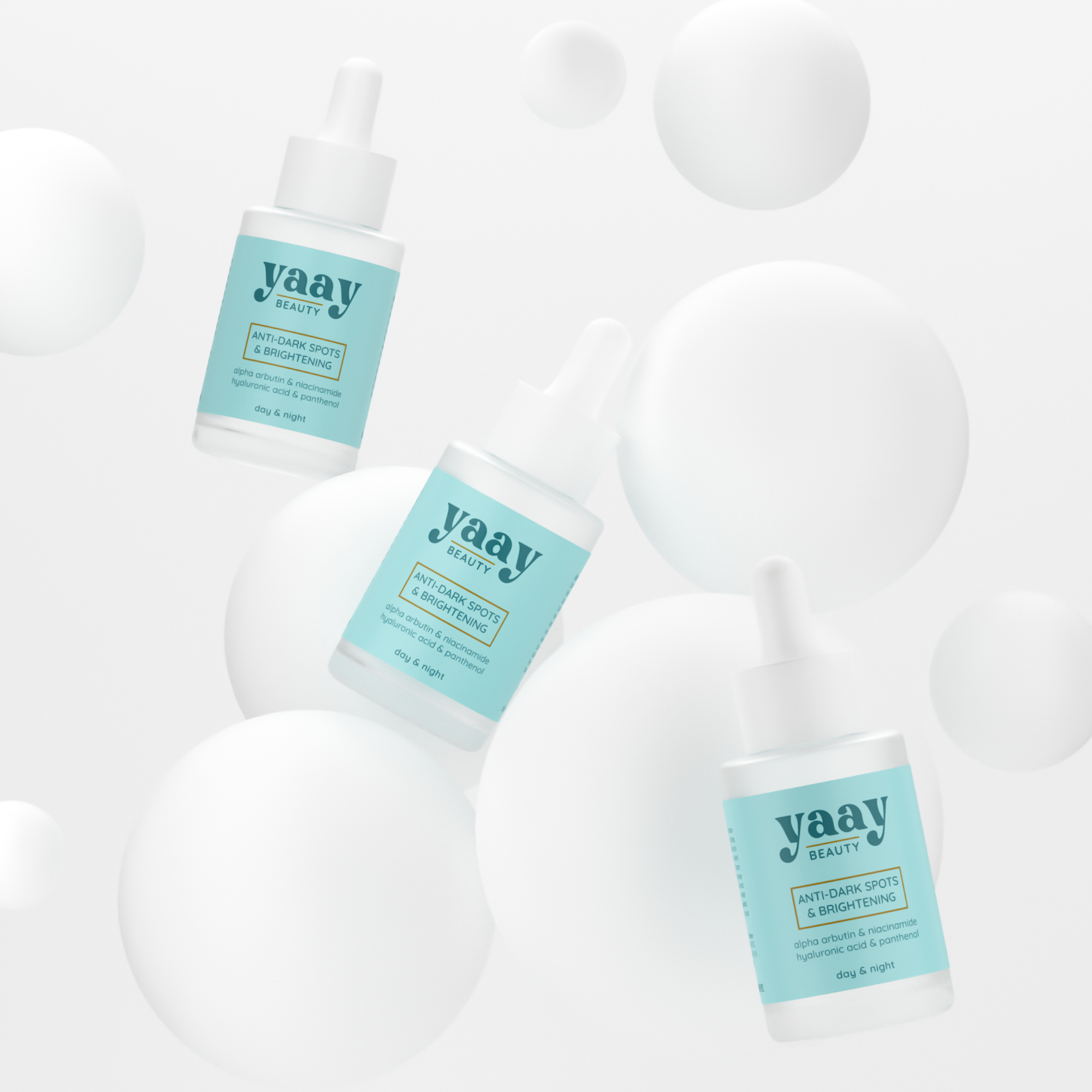 Yaay Beauty - Yaay Beauty Anti Dark Spots & Brightening Siyah Nokta Engelleyici ve Aydınlatıcı Serum 30 ml