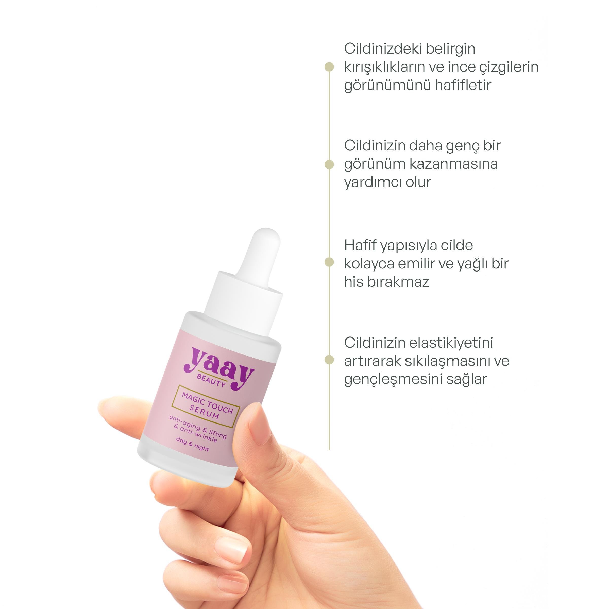 Yaay Beauty - Yaay Beauty Magic Touch Serum Anti Aging Lifting 30 ml