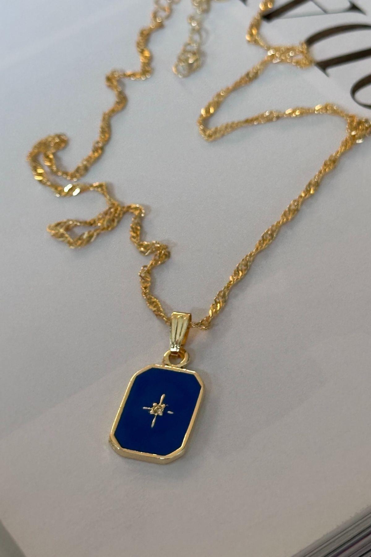 Altın Kaplama Laci Kutup Vintage Kolye