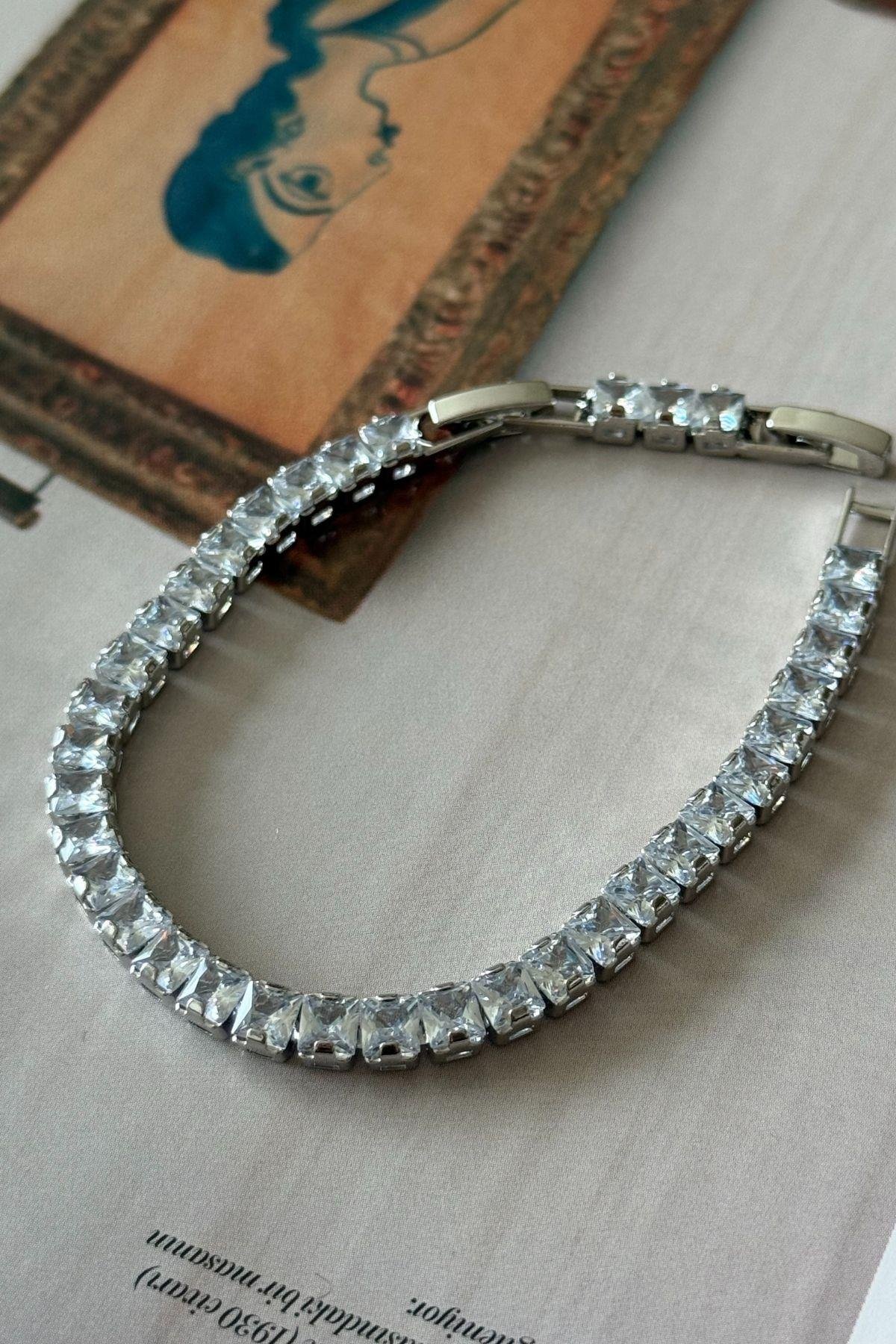 Çelik Gümüş Renk Suyolu Bileklik