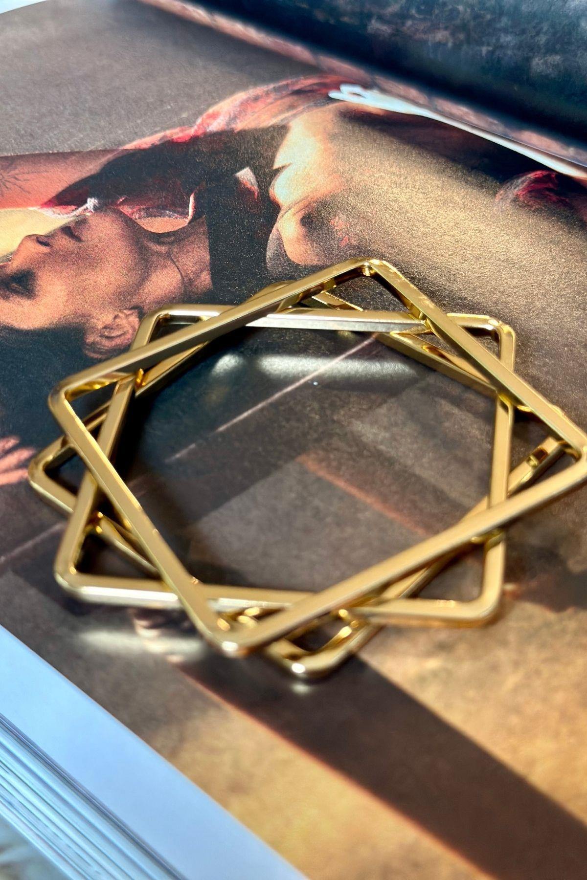 Çelik Marka Model Tek Kare Model Bilezik ( Adet Bilezik)