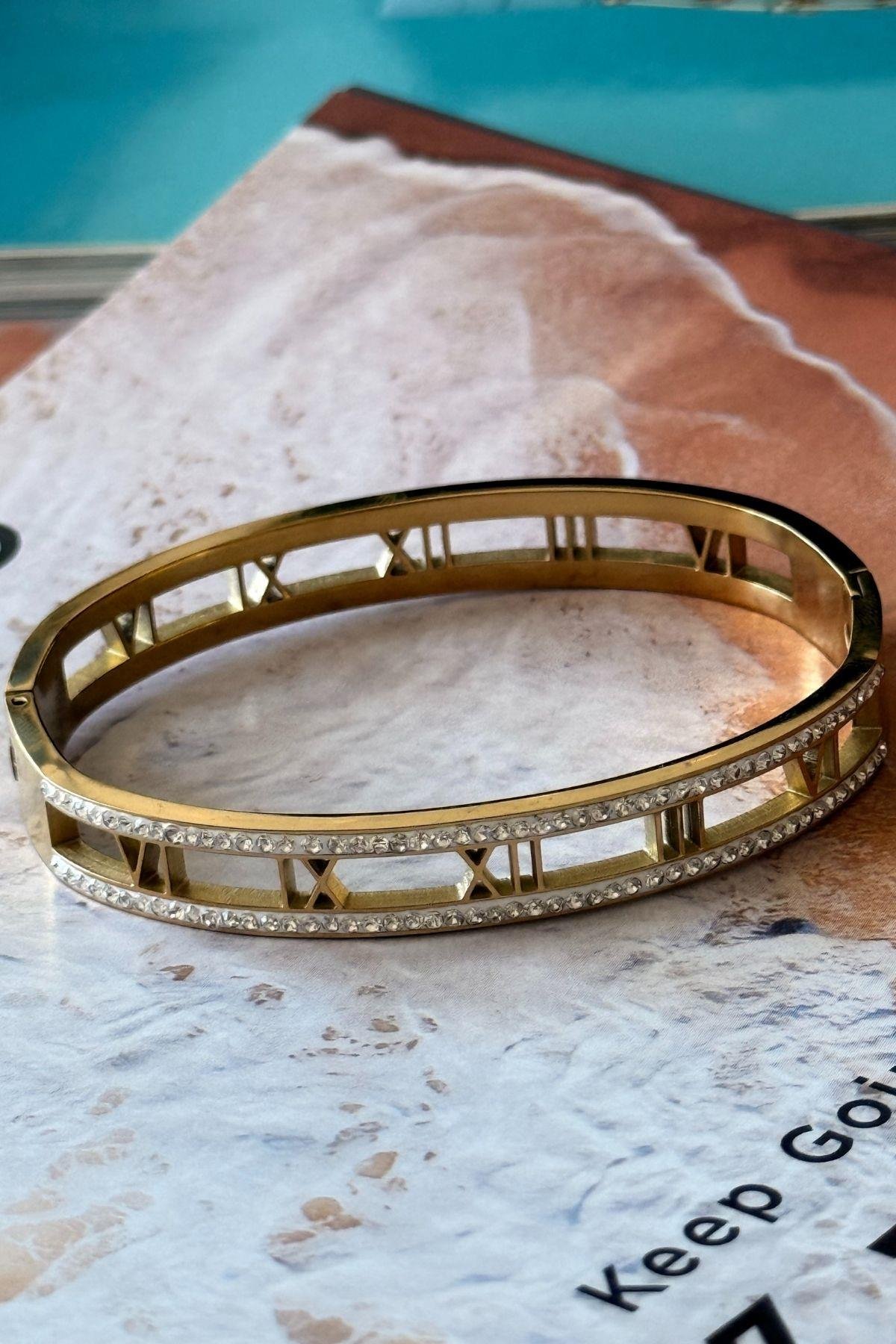 Çelik Roma Rakamlı Kelepçe